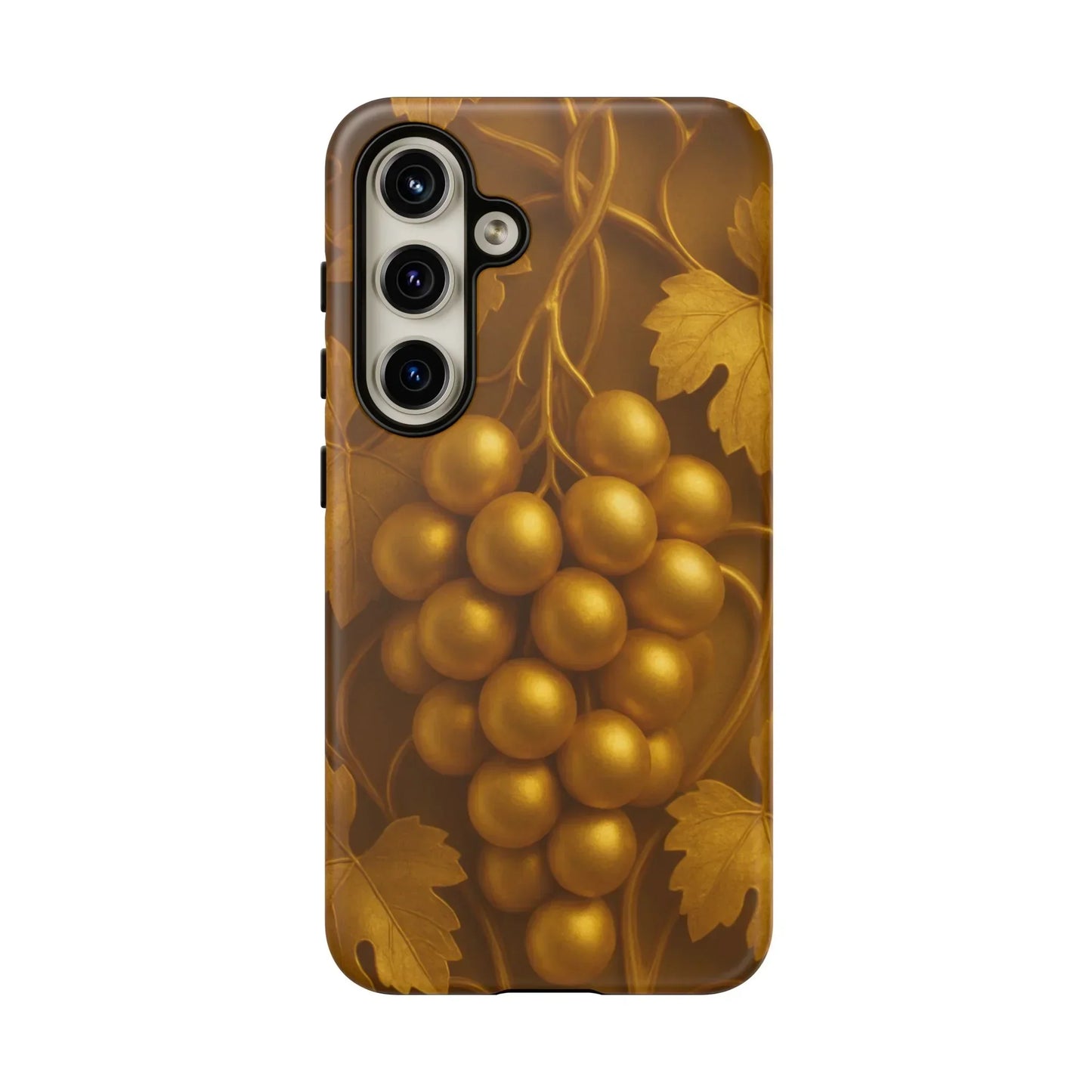 Golden Grapes Phone Case for Samsung Galaxy S10-S25 Models - KarArmDesign