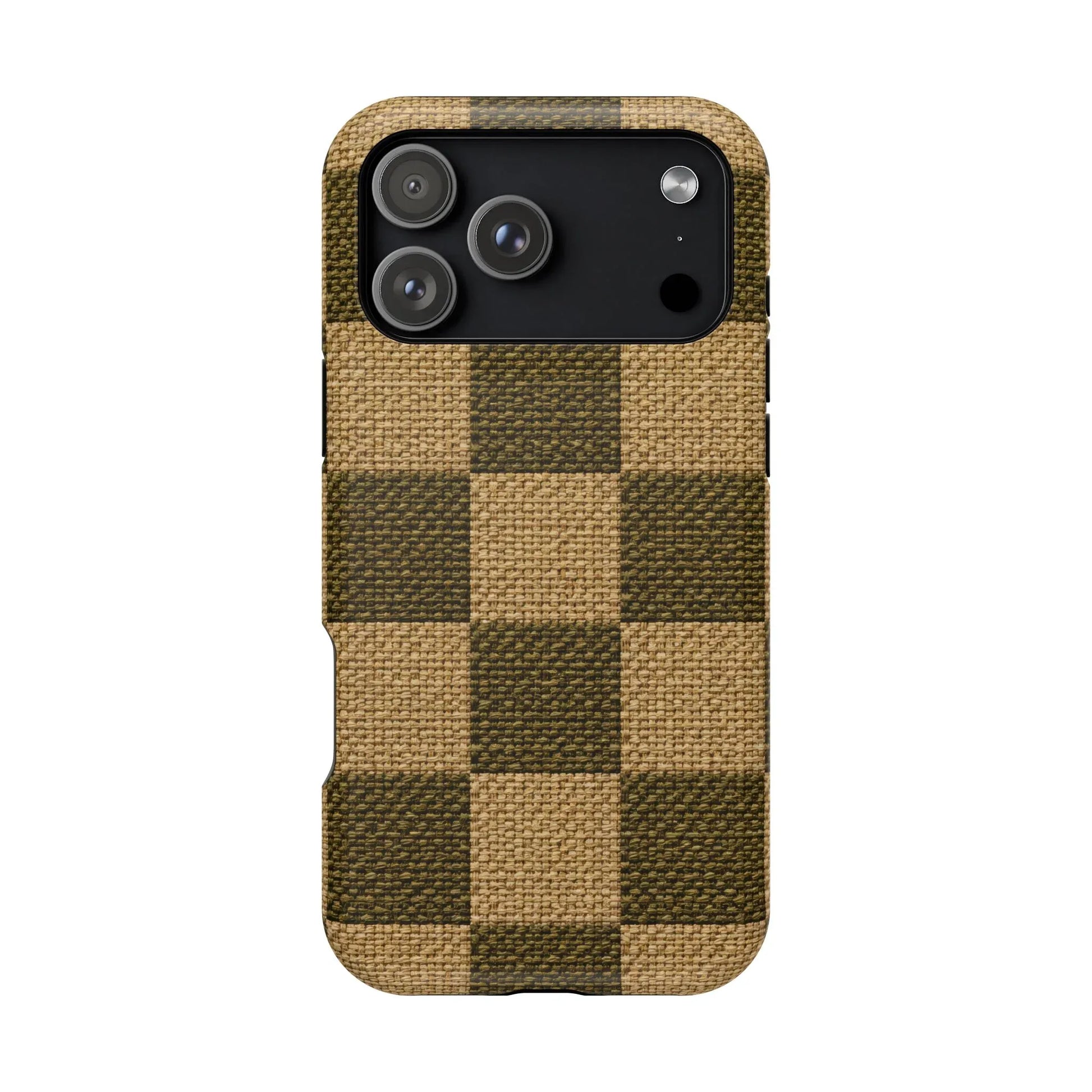 Rustic Woven Phone Case for iPhone 11-17 and Galaxy S21-S22 - KARARMDESIGN