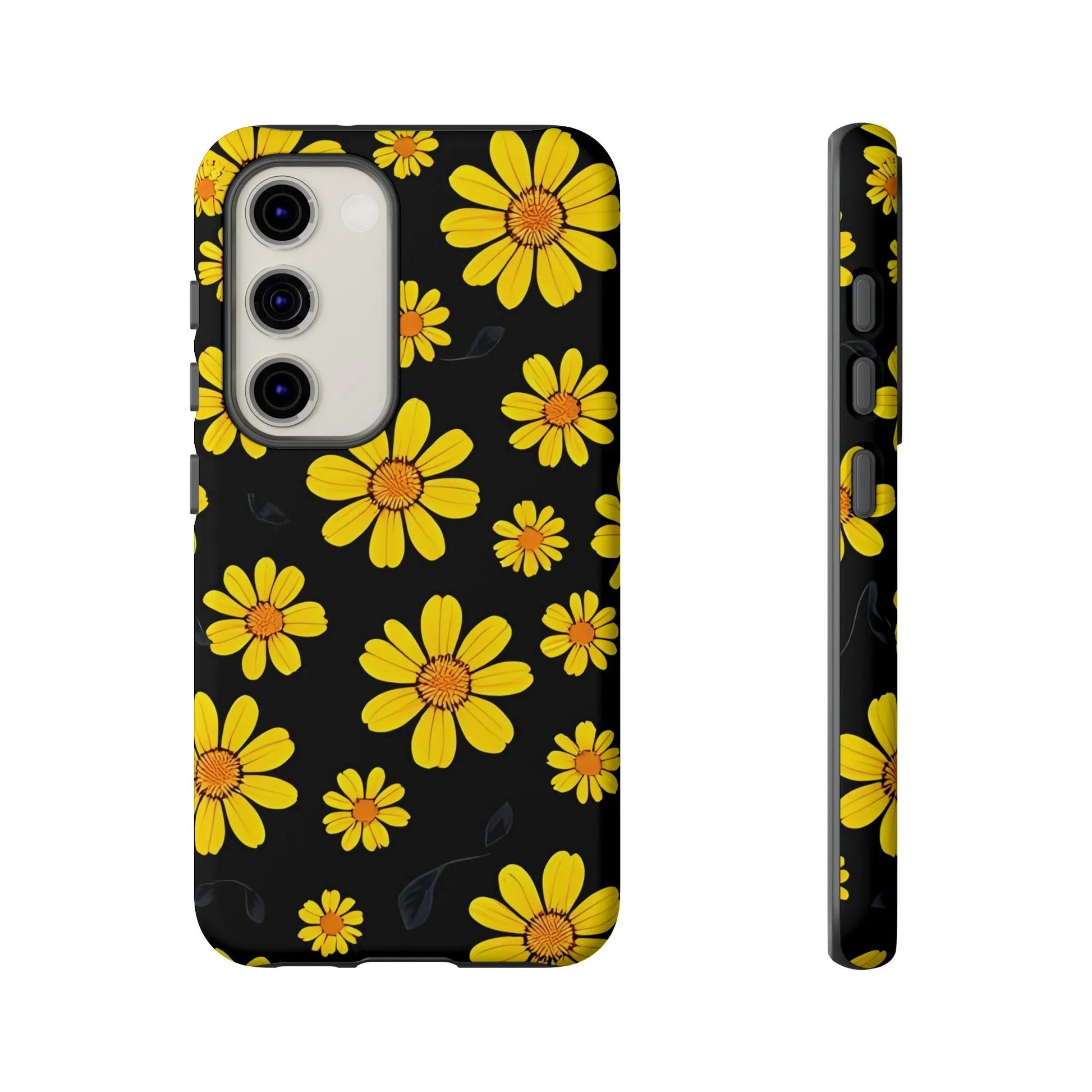 Elegant Floral Phone Case for Samsung Galaxy S20-S25 - KARARMDESIGN