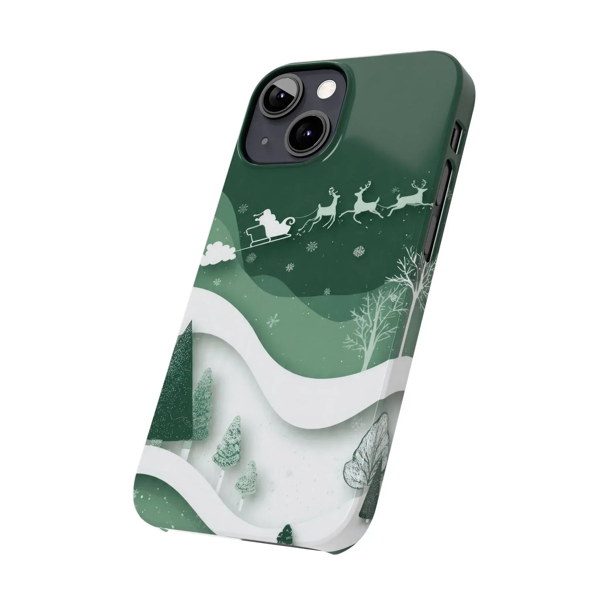 Evergreen Forest Phone Case for iPhone 11–17 - KARARMDESIGN