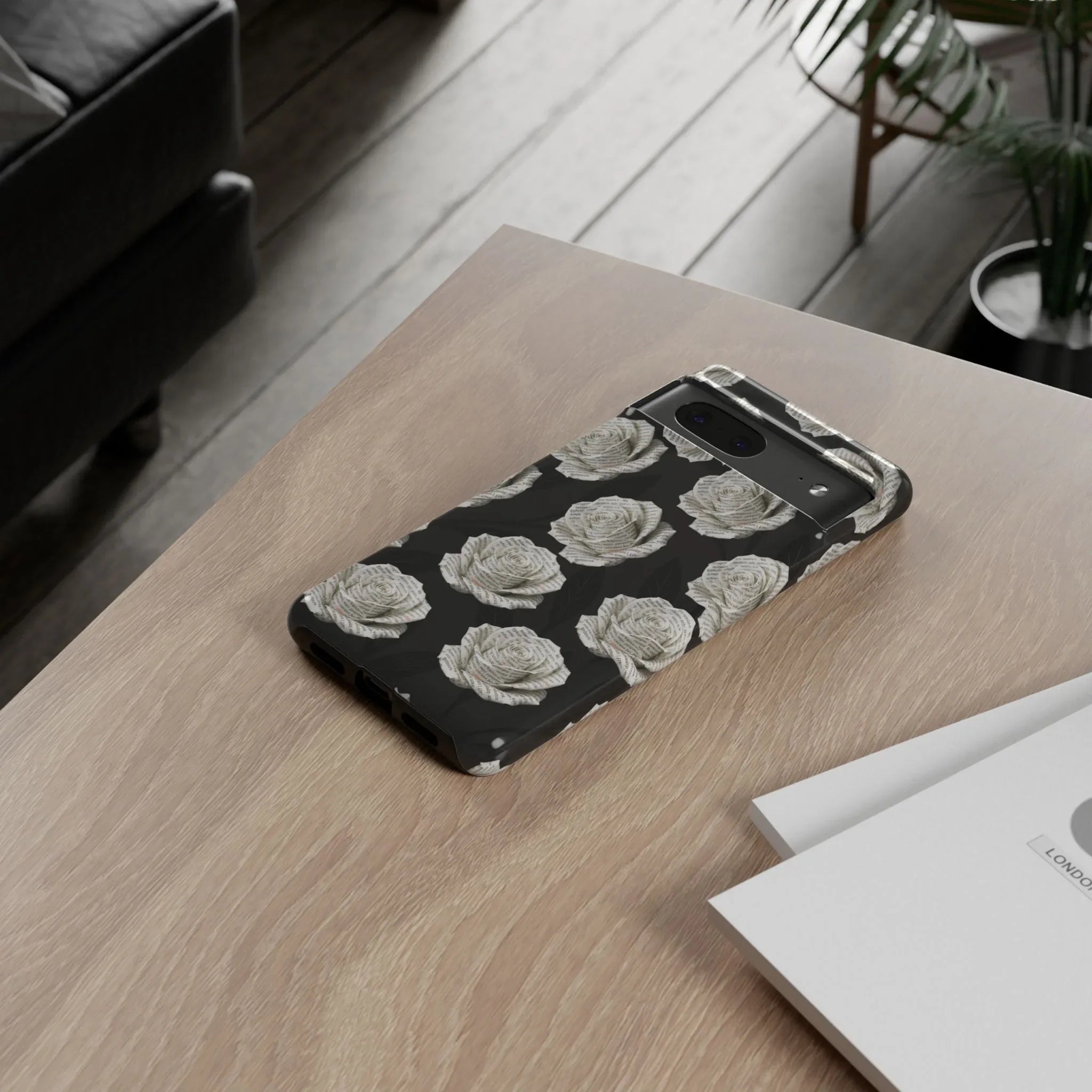 Silent Bloom Phone Case for iPhone 8-17 and Google Pixel 3-9 - KARARMDESIGN