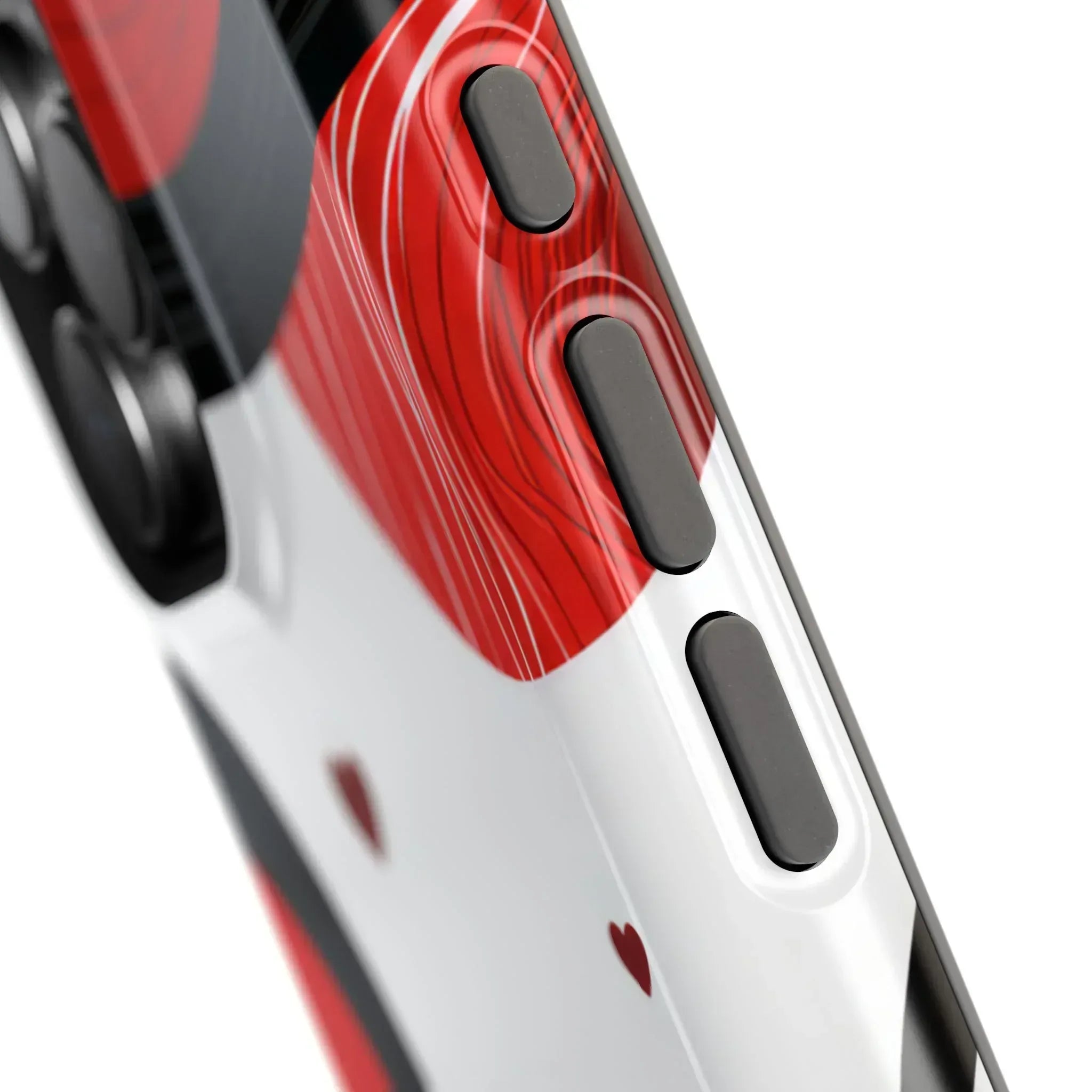 Red Romance Phone Case for iPhone 11-17 and Galaxy S21-S22 - KARARMDESIGN