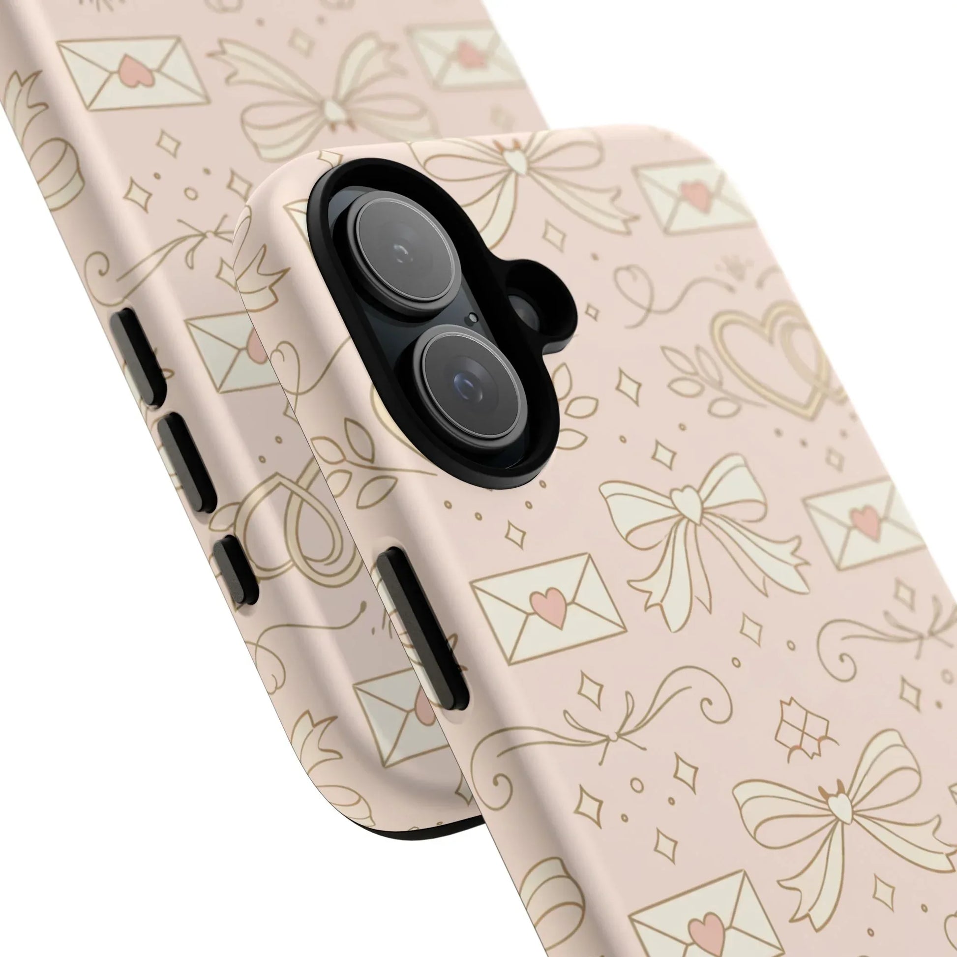 Sweet Romance Tough Phone Case for iPhone 11–17 & Galaxy S10–S25 - KARARMDESIGN