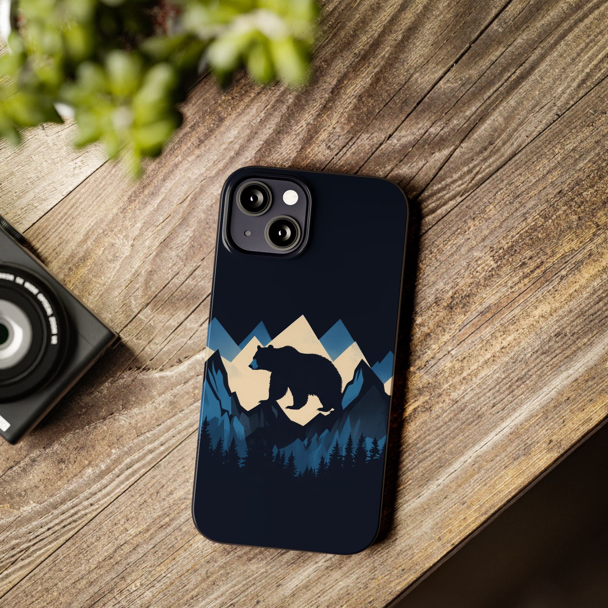Wild Bear Phone Case for iPhone 11-17