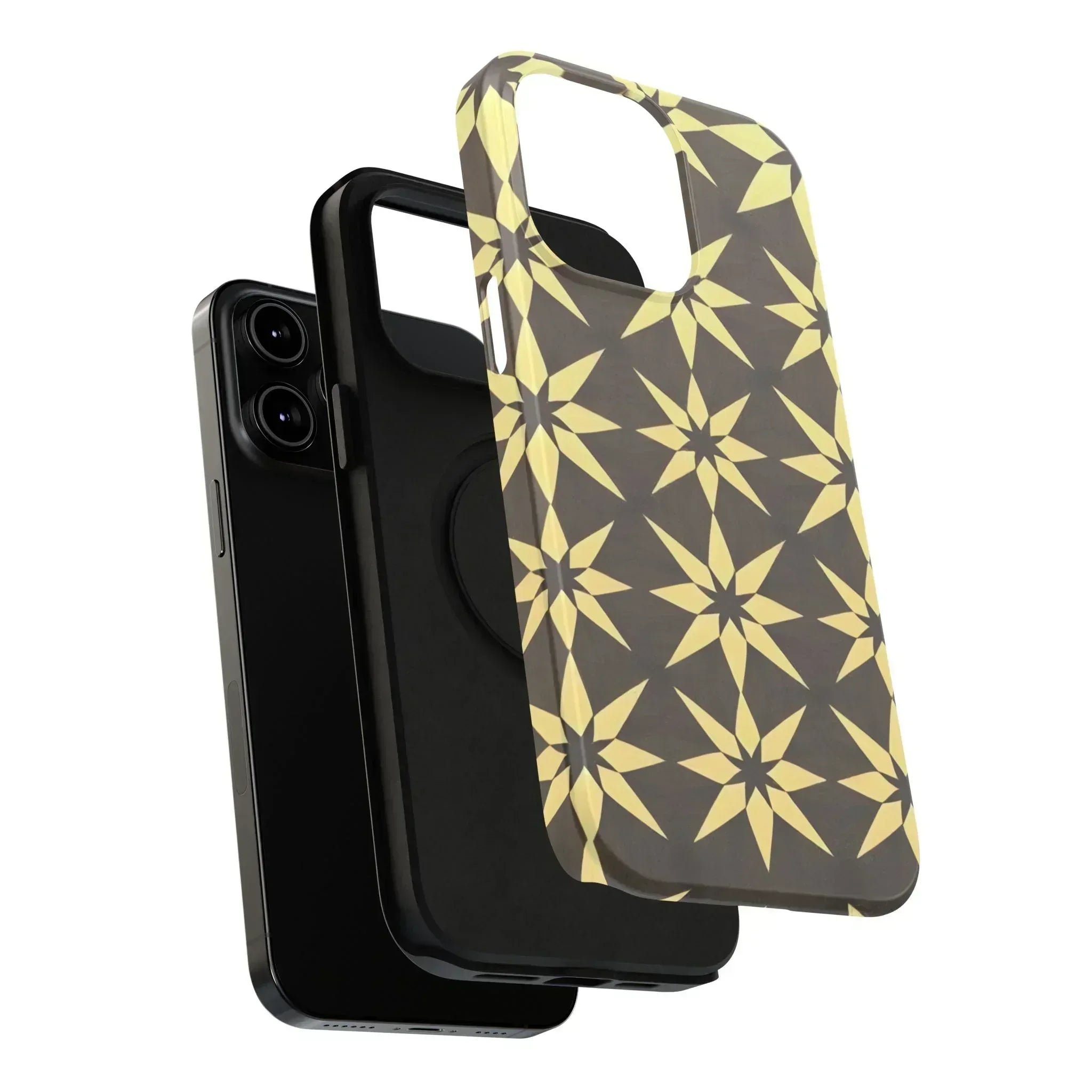 Star Phone Case for iPhone 12-16 and Samsung Galaxy S21-S22 - KARARMDESIGN