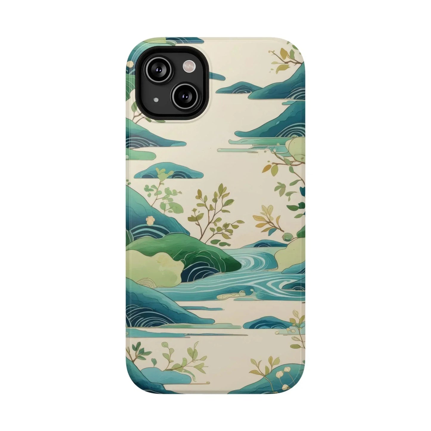 Nature Landscape Phone Case for iPhone 12-16 and Samsung Galaxy S21-S22 Models - KarArmDesign
