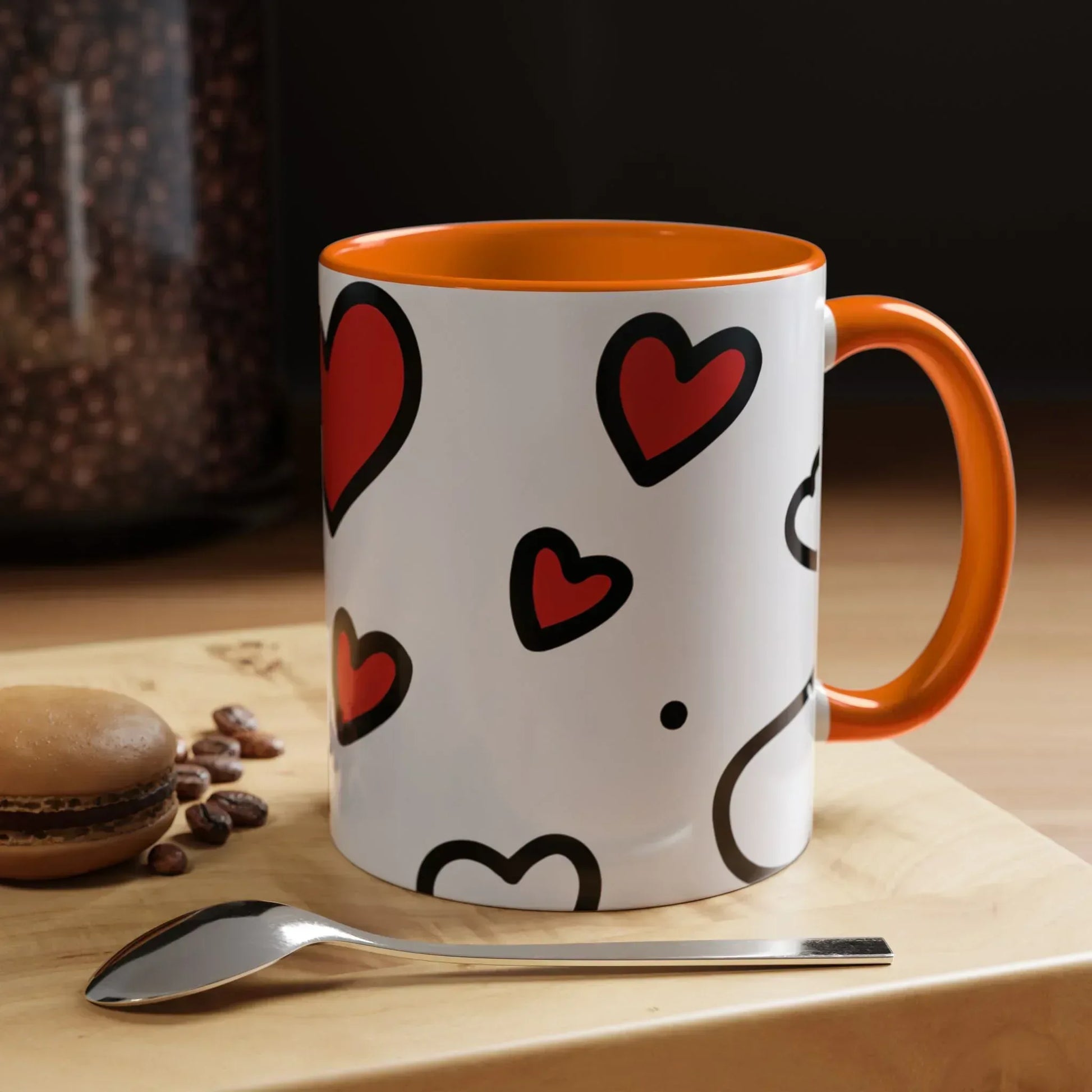 Love Overflow Mug – Accent Coffee Mug (11, 15oz) - KARARMDESIGN
