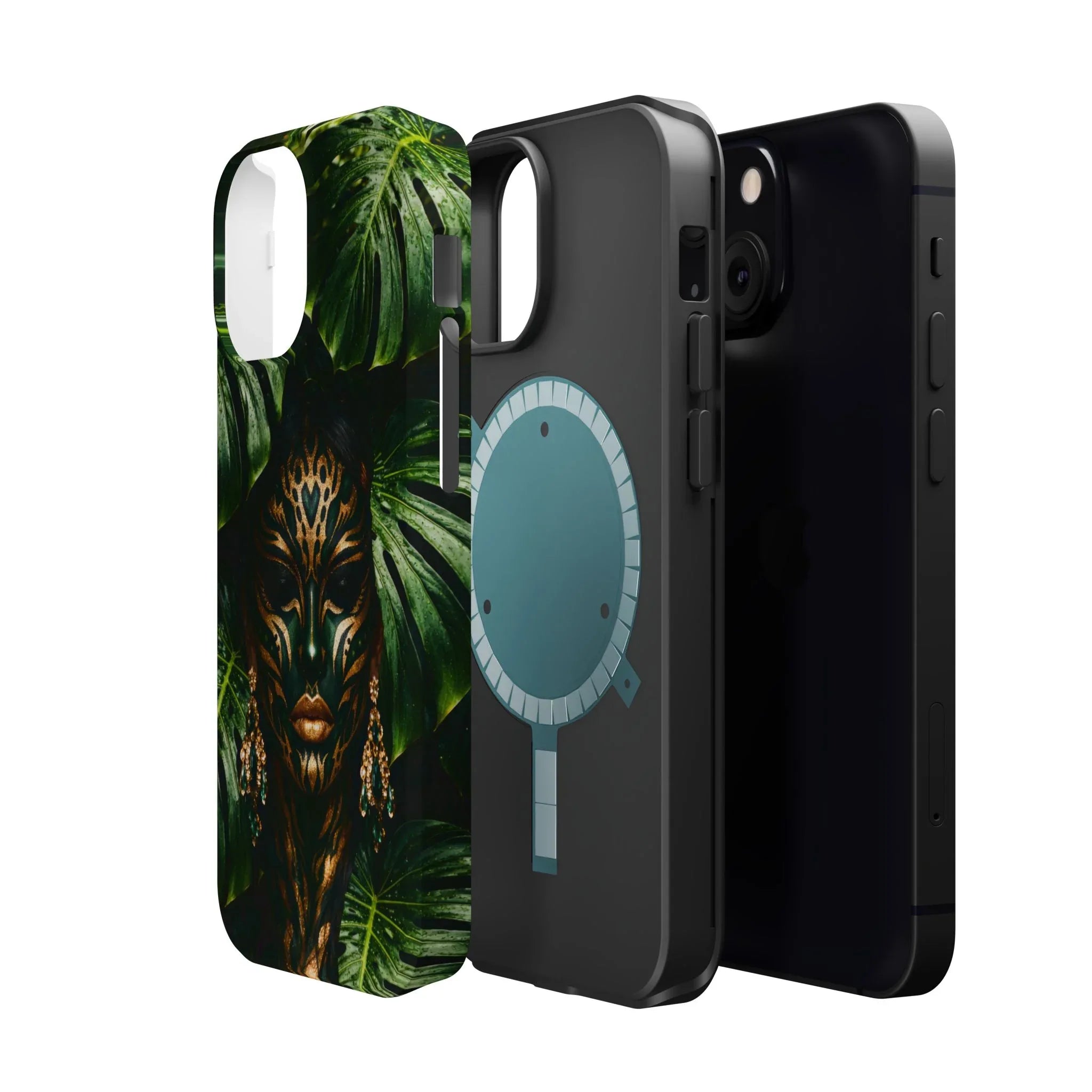 Jungle Spirit Phone Case for iPhone 11-17 - KARARMDESIGN