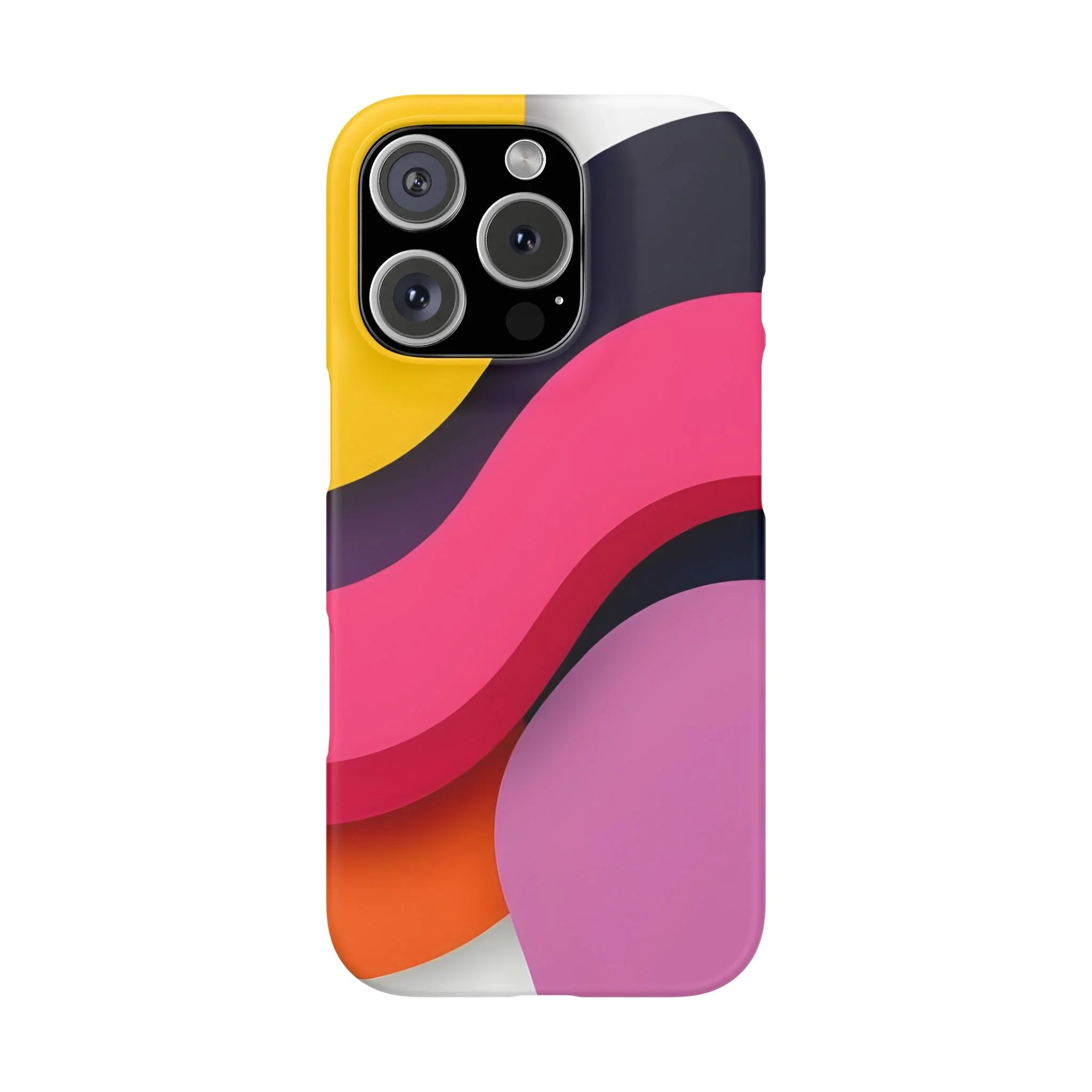 Abstract Phone Case for iPhone 11-17 and Galaxy S20-S25 - KARARMDESIGN