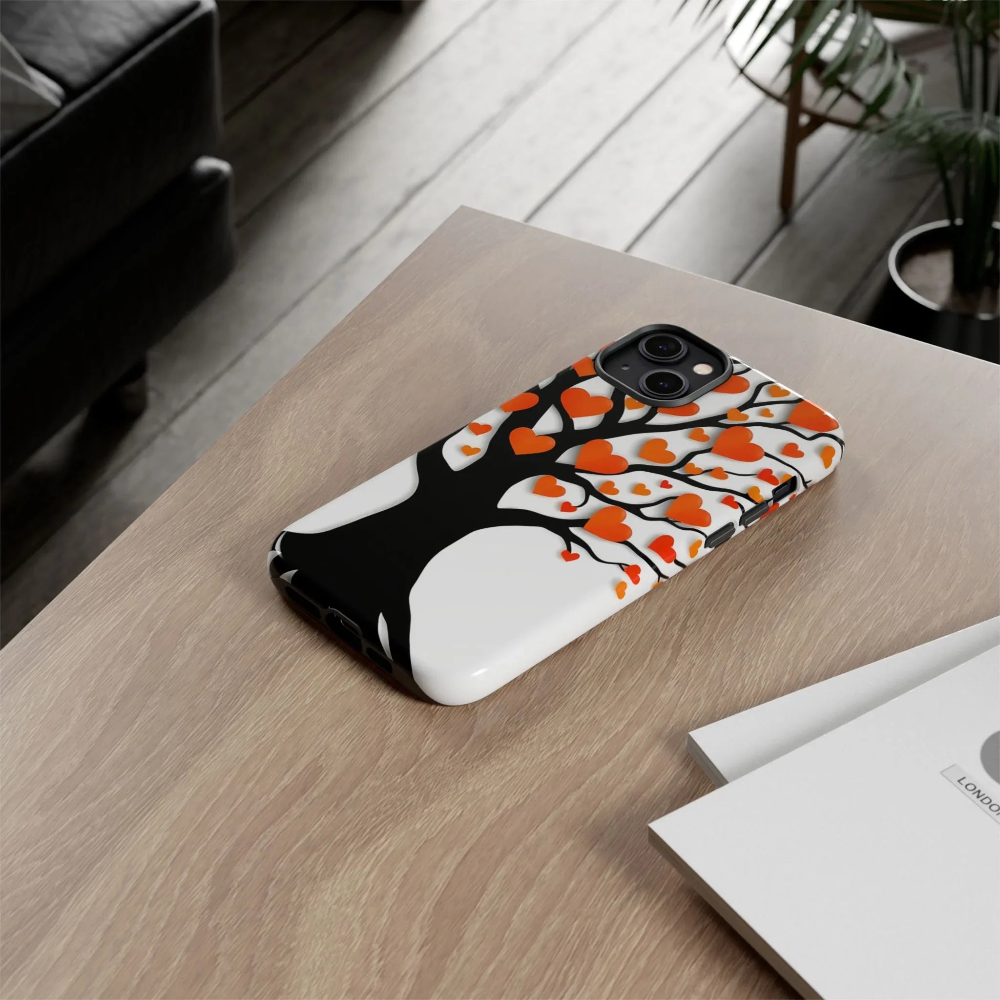 Heart Design Phone Case for iPhone 11–17 and Galaxy S20–S25 - KARARMDESIGN