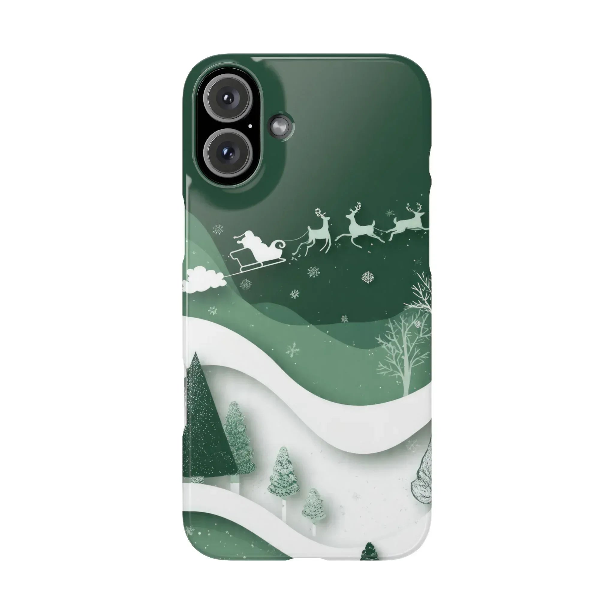 Evergreen Forest Phone Case for iPhone 11–17 - KARARMDESIGN