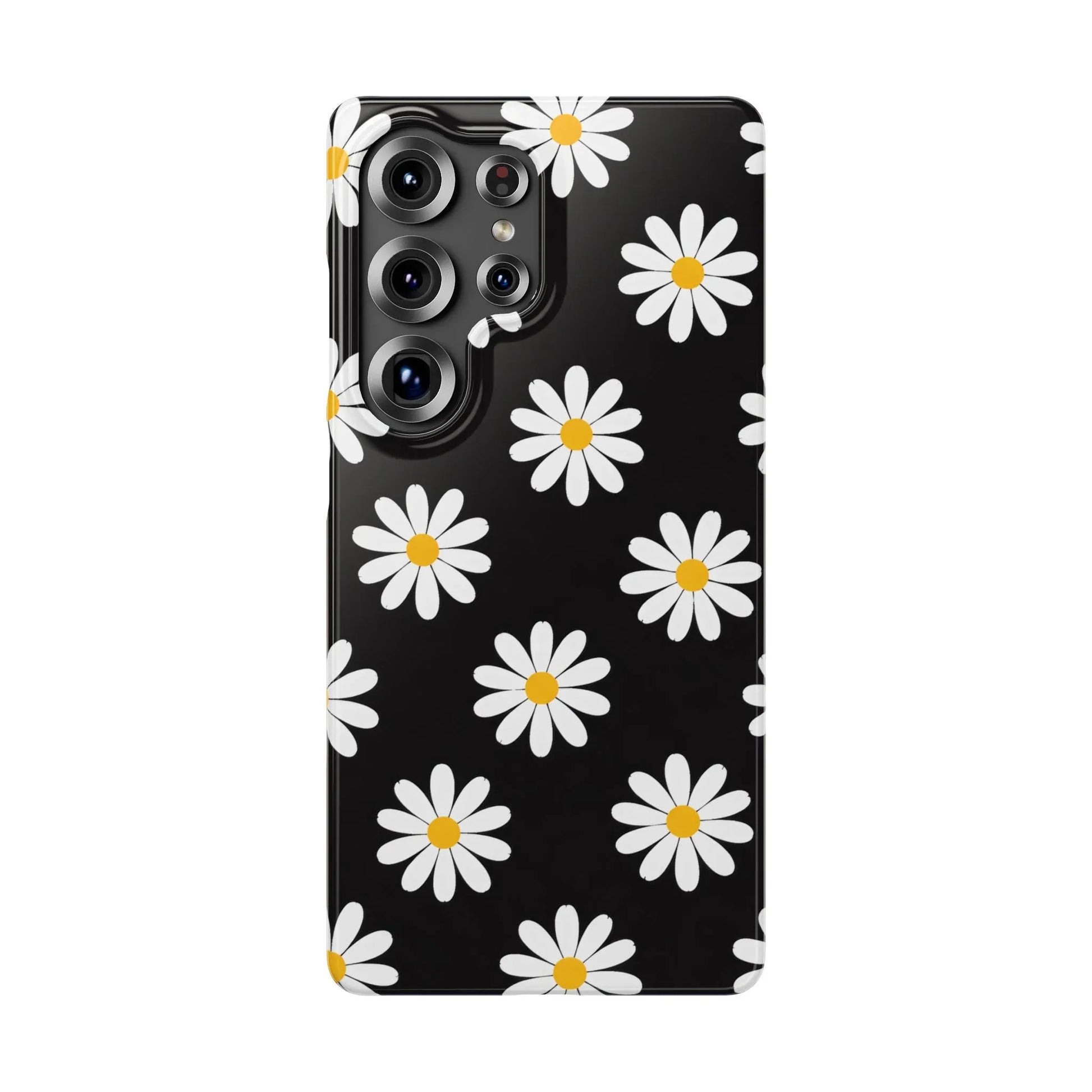 Daisy Charm Phone Case for iPhone 11-17 and Galaxy S20-S25 - KARARMDESIGN