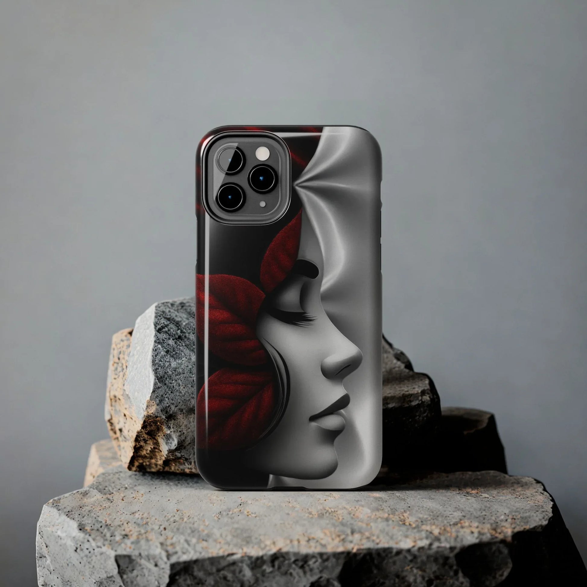Whispered Grace Phone Case for iPhone 11-17 and Galaxy S21-S25 - KARARMDESIGN