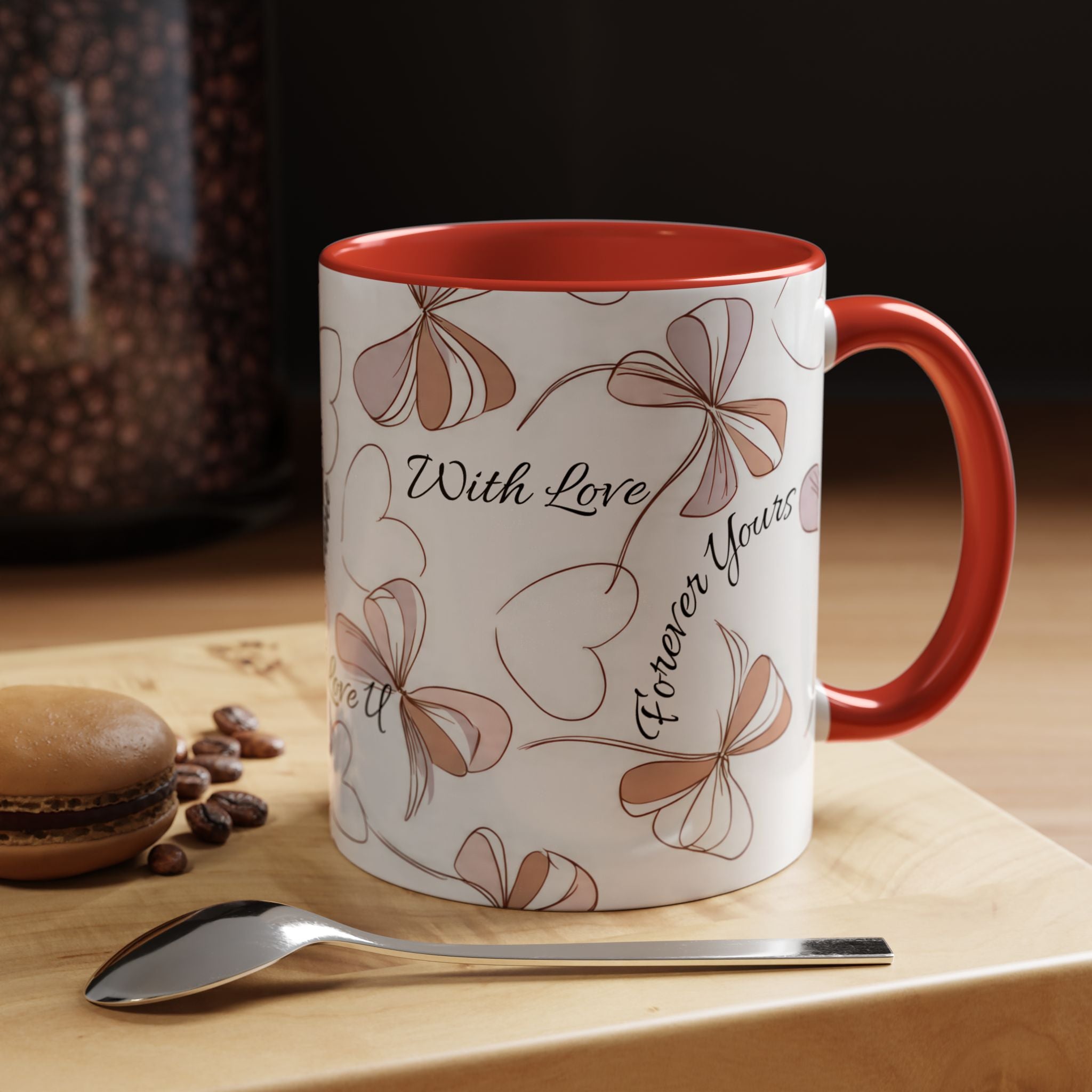 Love Messages Accent Coffee Mug (11, 15oz)
