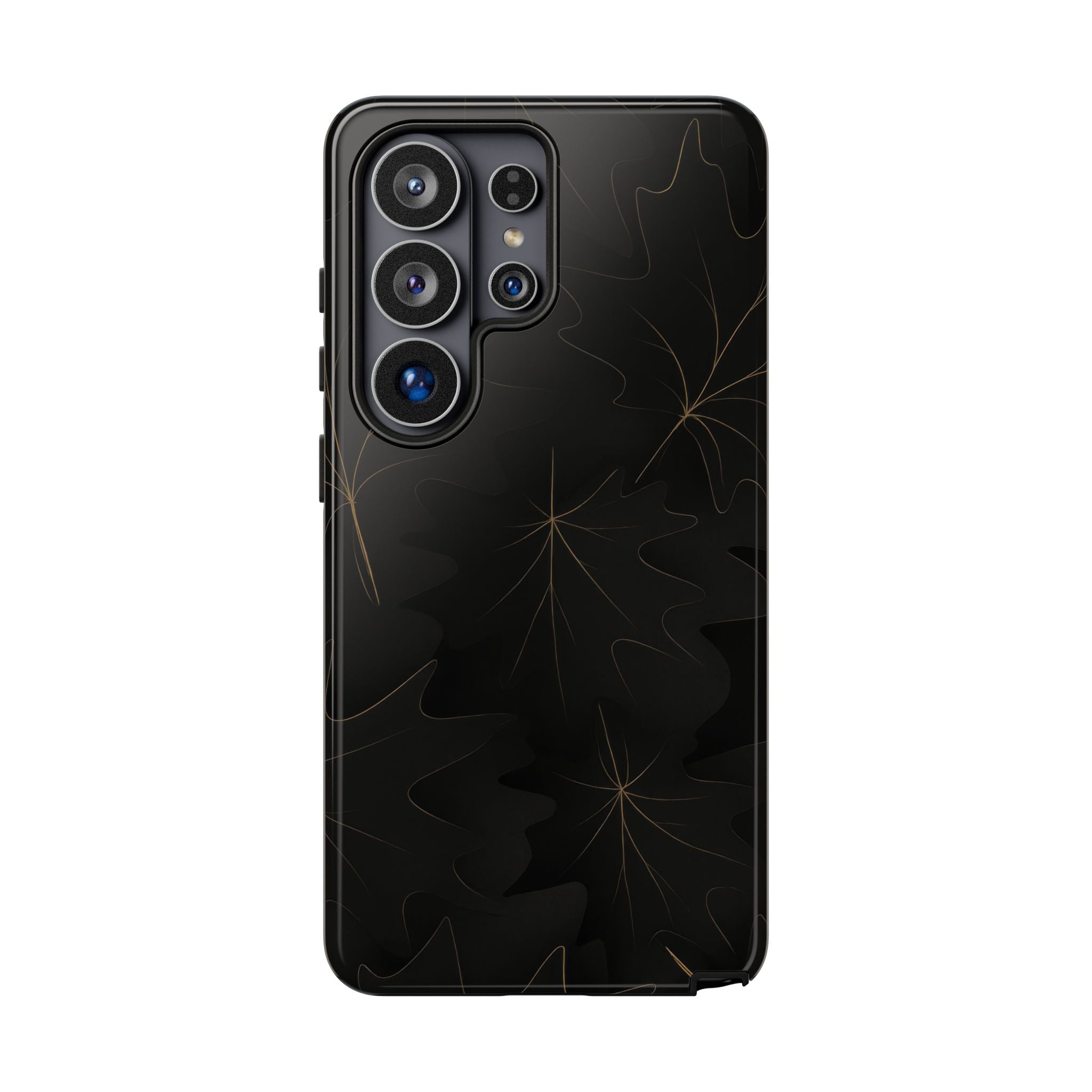 Luxury Fall Leaf Phone Case – Samsung Galaxy S20–S26 & Google Pixel 6-9