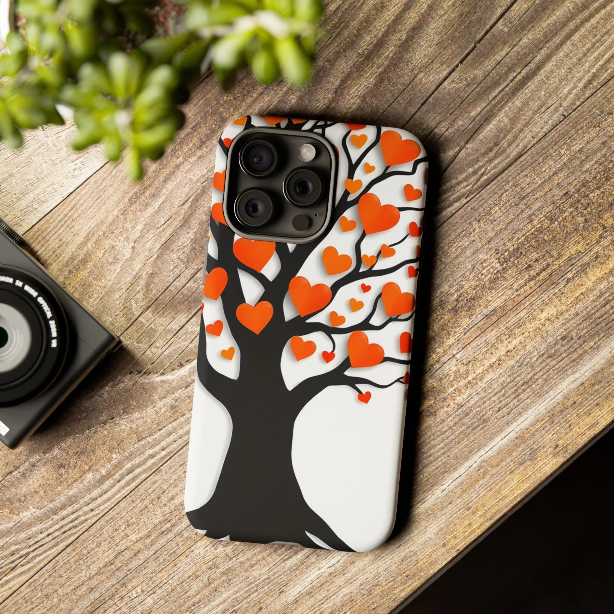 Heart Design Phone Case for iPhone 11–17 and Galaxy S20–S25 - KARARMDESIGN