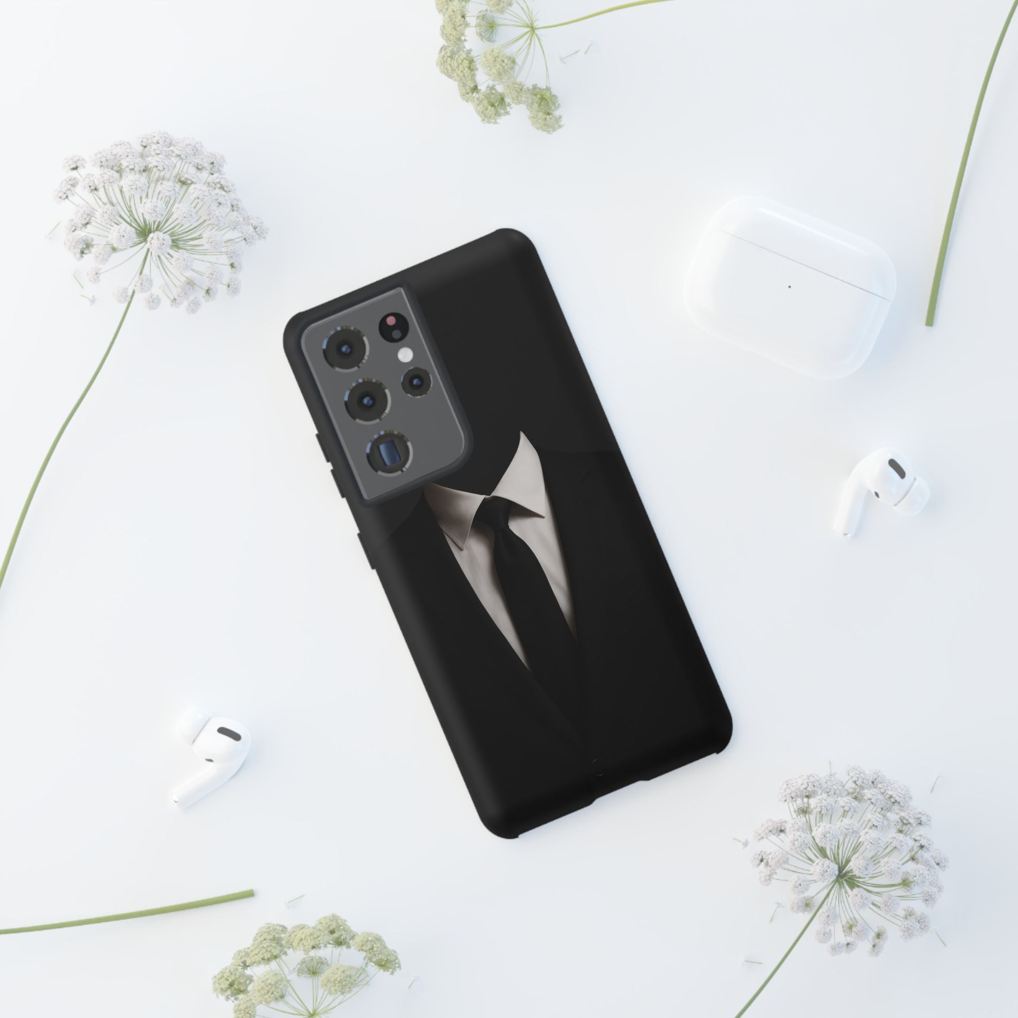 Gentleman's Armor Tough Phone Case – iPhone 11–17 & Galaxy S20–S26
