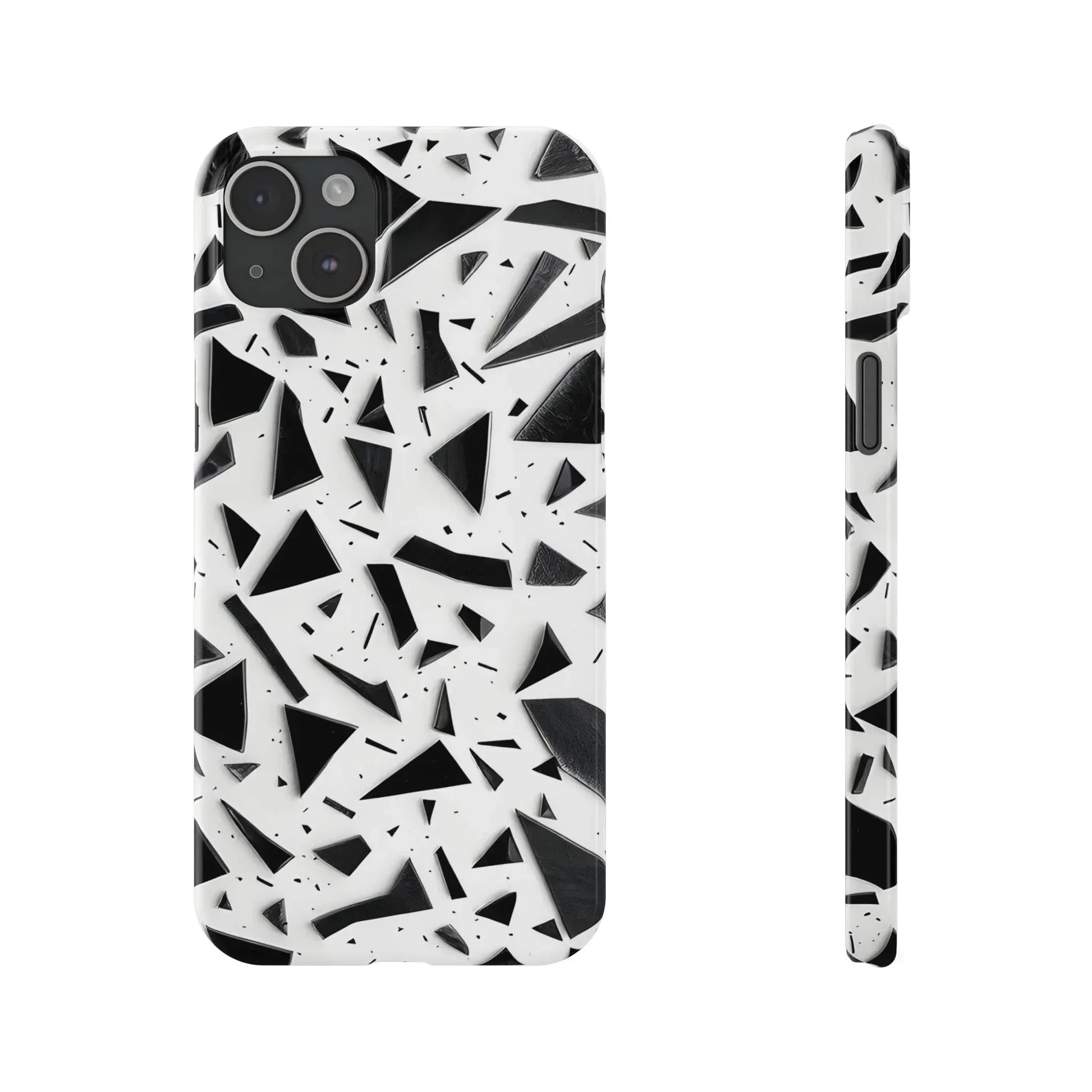 Abstract Slim Phone Case for iPhone 11-17 - KARARMDESIGN