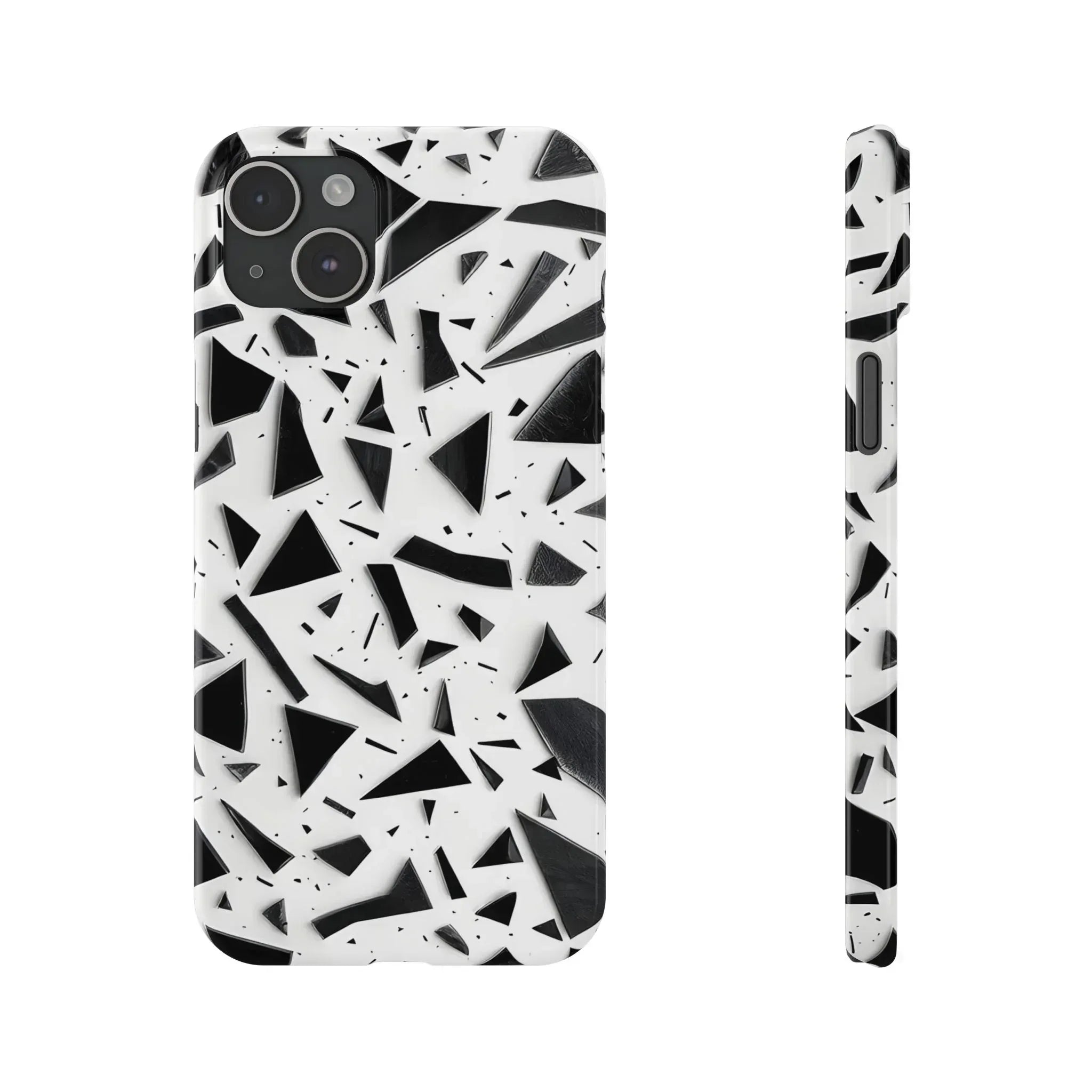 Abstract Slim Phone Case for iPhone 11-17 - KARARMDESIGN