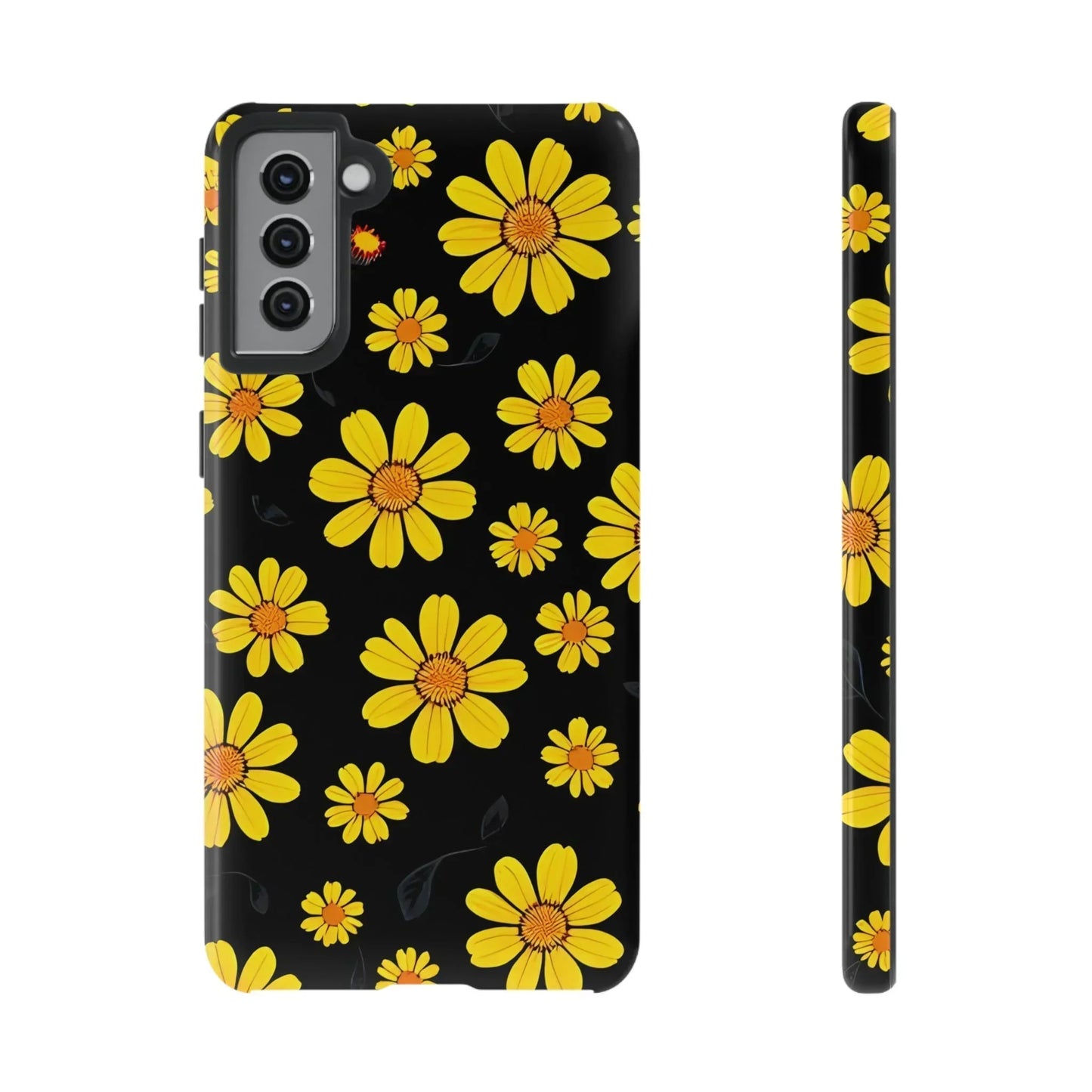 Elegant Floral Phone Case for Samsung Galaxy S10 to S25 - KarArmDesign