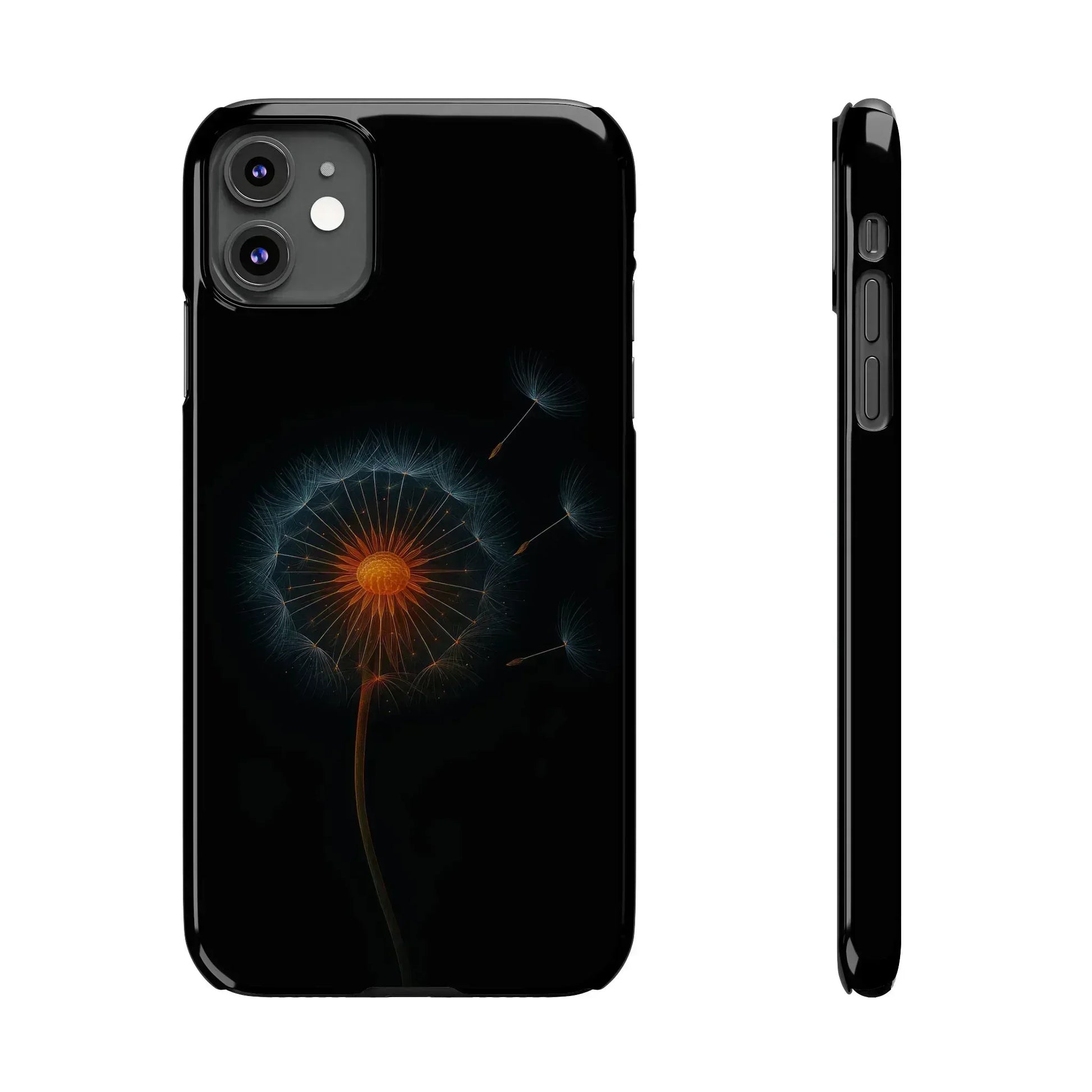 Glowing Dandelion Phone Case for iPhone 11-16 - KARARMDESIGN