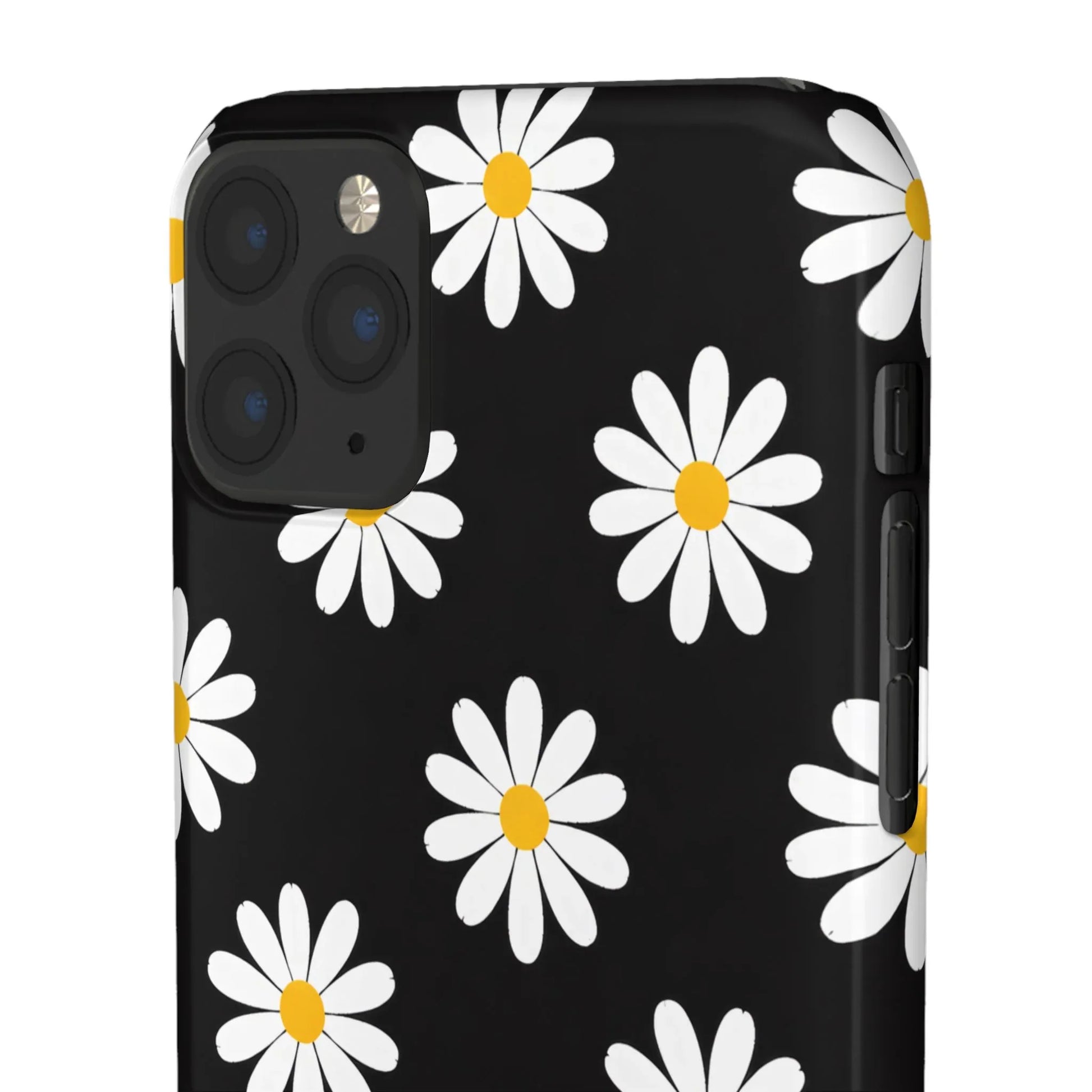 Daisy Charm Phone Case for iPhone 11-17 and Galaxy S20-S25 - KARARMDESIGN