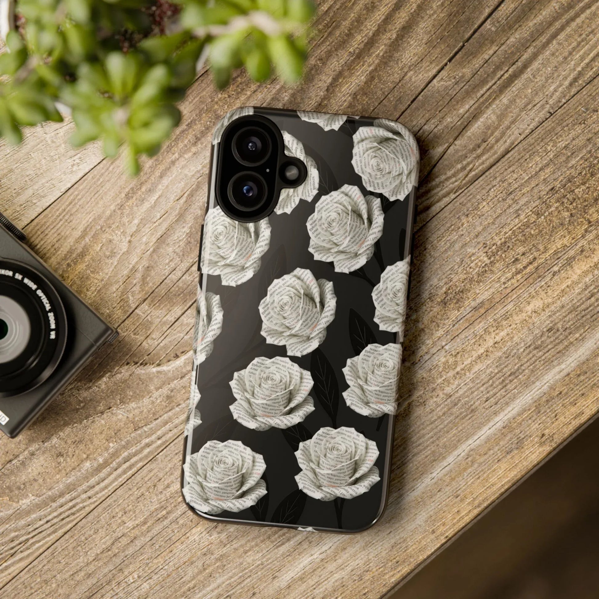 Silent Bloom Phone Case for iPhone 8-17 and Google Pixel 3-9 - KARARMDESIGN