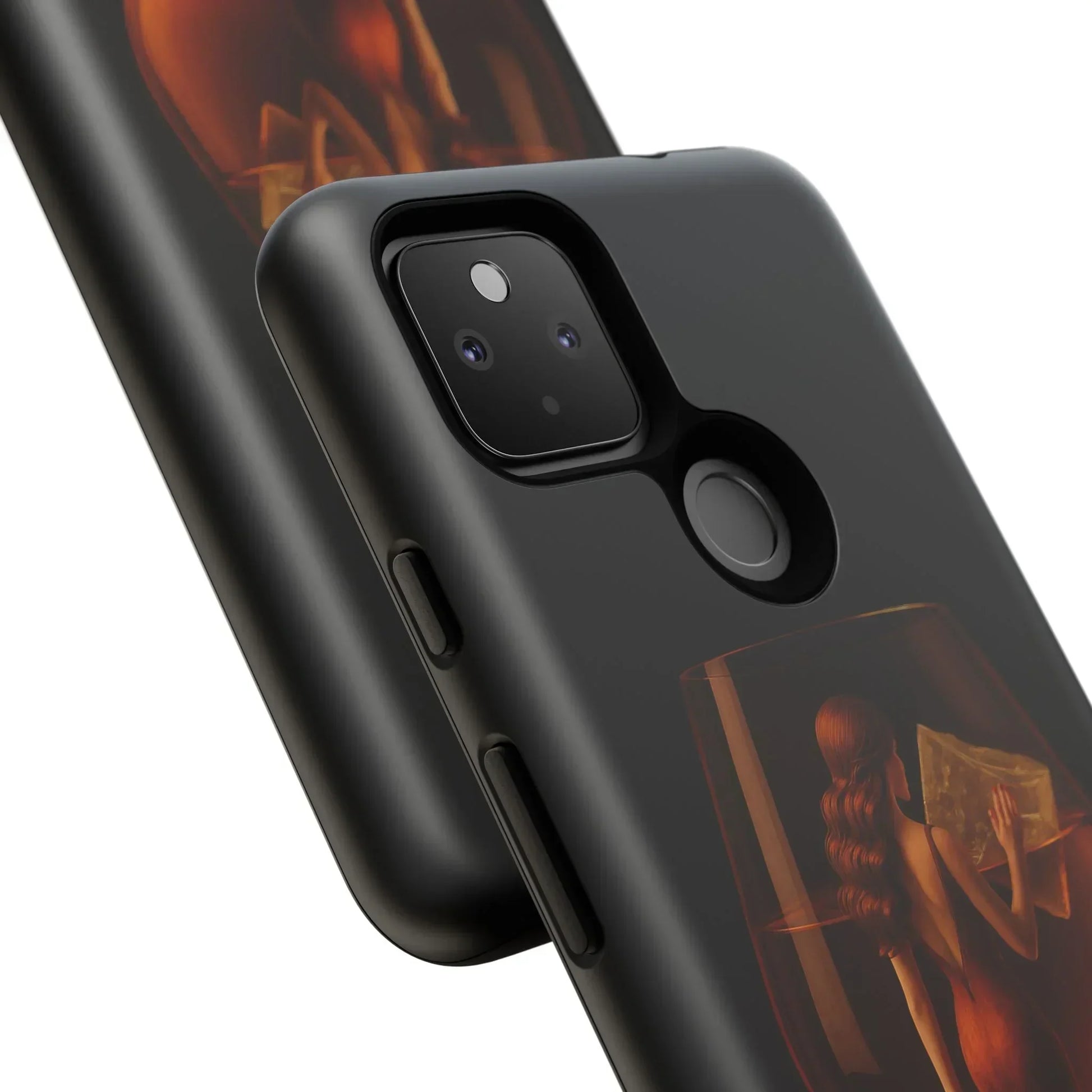Elegant Midnight Lady Phone Case for iPhone 8-16 and Google Pixel up to 9 Models - KarArmDesign