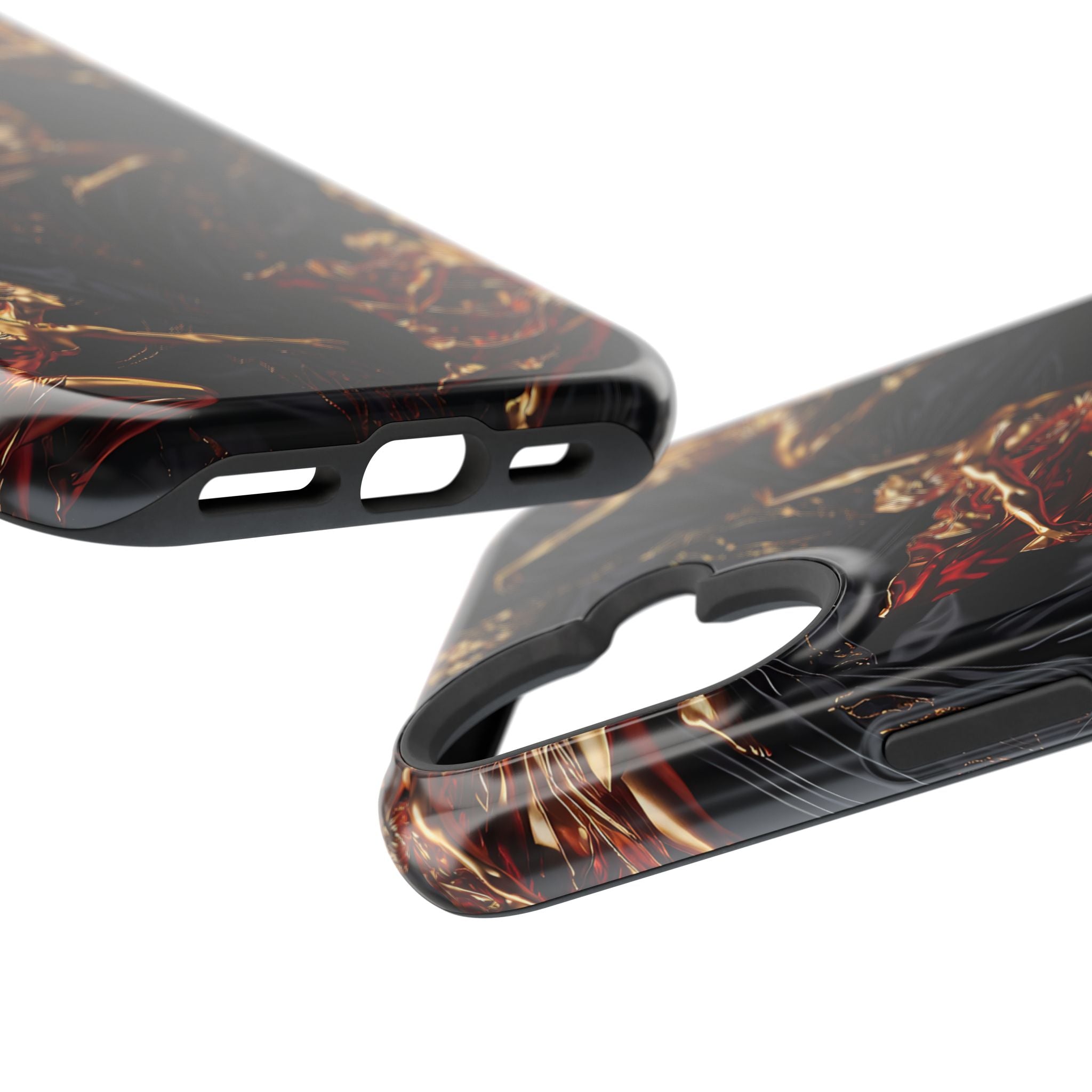 Gold Sculpture Phone Case for iPhone 13-17 & Samsung Galaxy S26