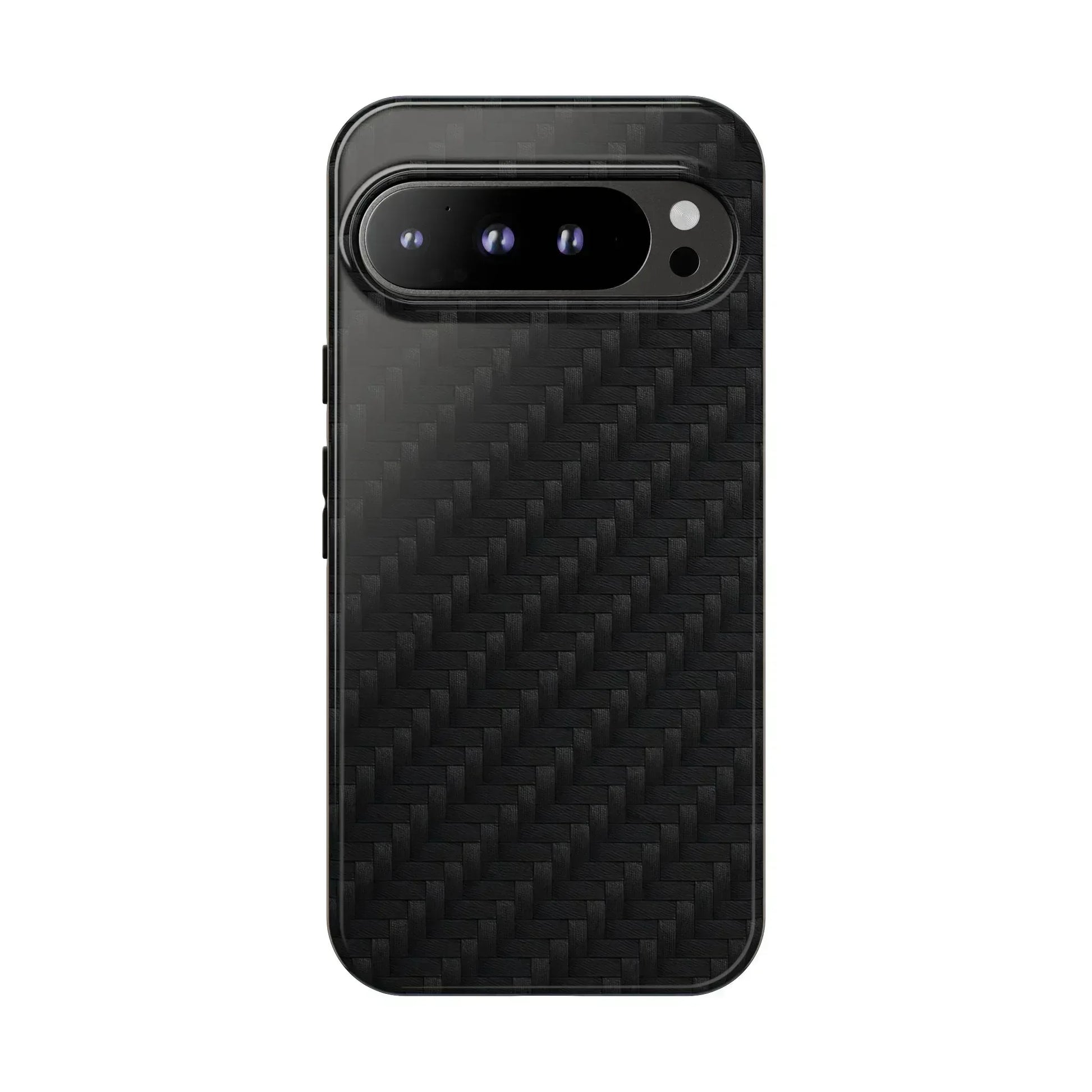 Black Carbon Phone Case for iPhone 8-16 and Google Pixel up to 9 - KARARMDESIGN