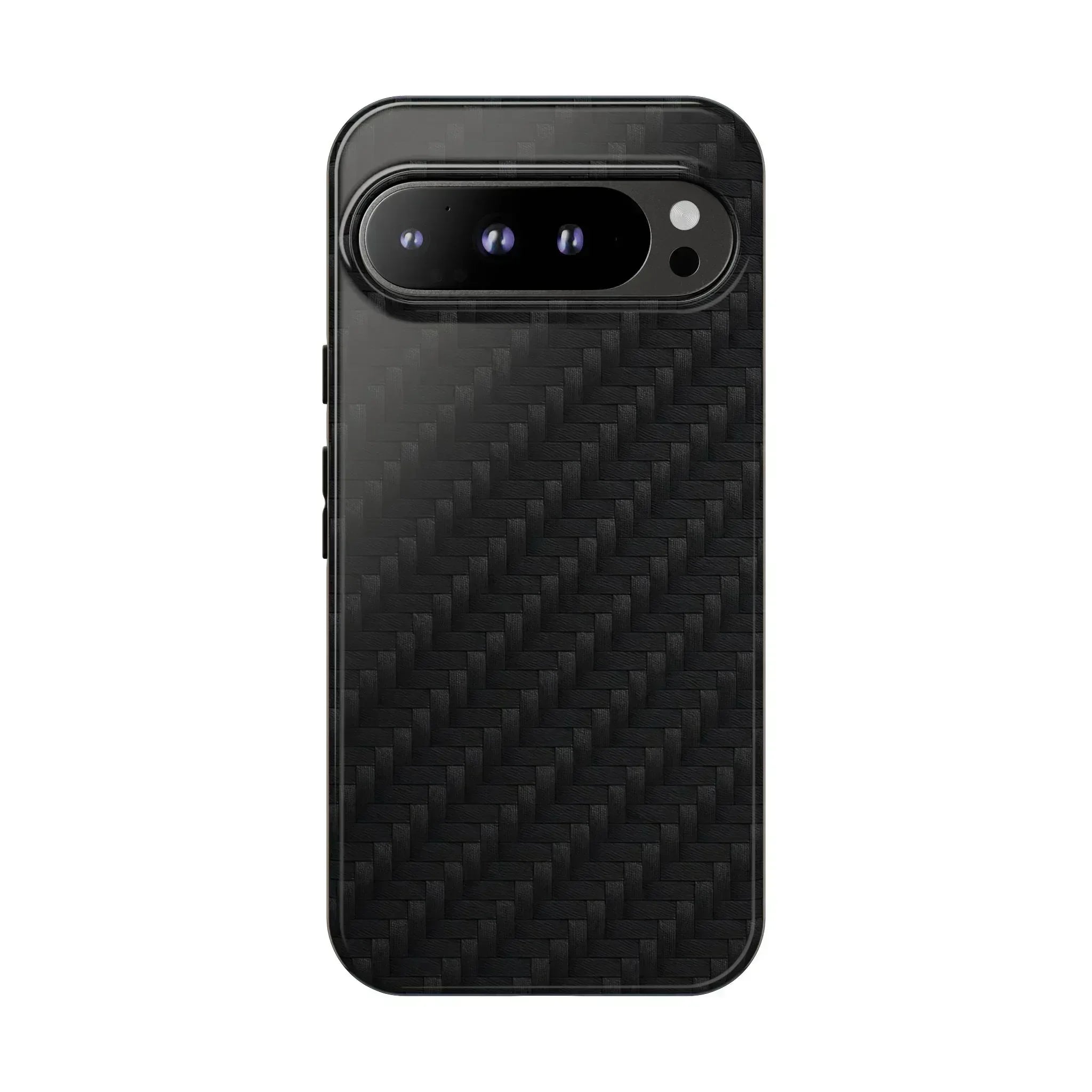 Black Carbon Phone Case for iPhone 8-16 and Google Pixel up to 9 - KARARMDESIGN