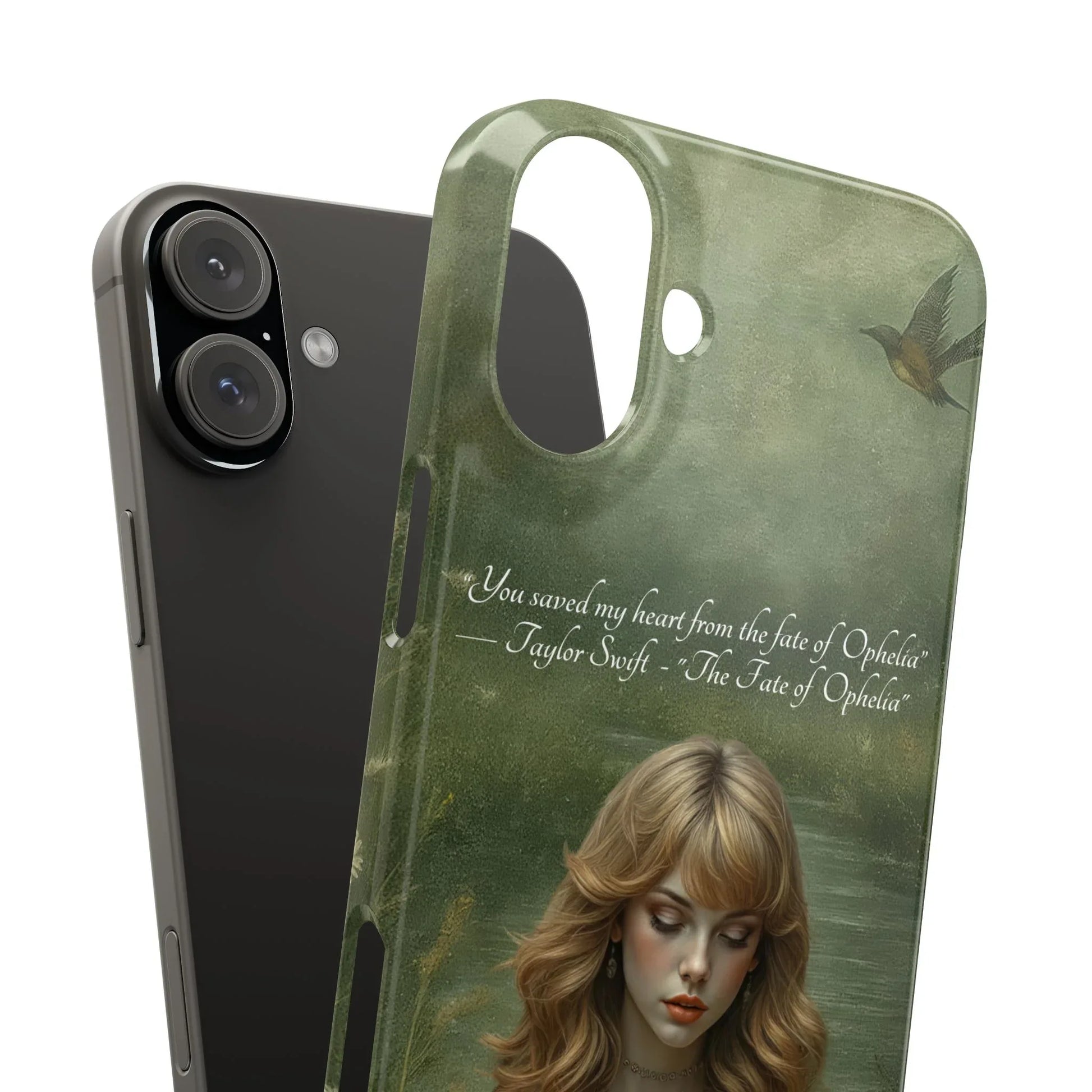 "Melancholic Ophelia" Phone Case for iPhone 11-17 - KARARMDESIGN