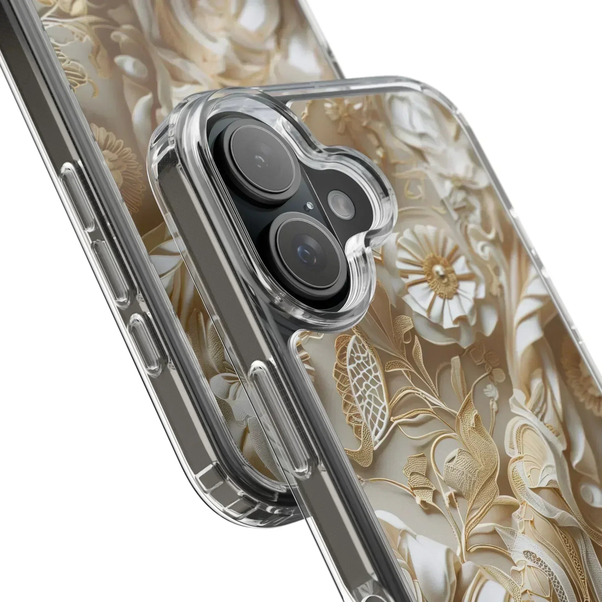 Minimalist Clear Phone Case for iPhone 12-16 and Samsung Galaxy S21 - KARARMDESIGN