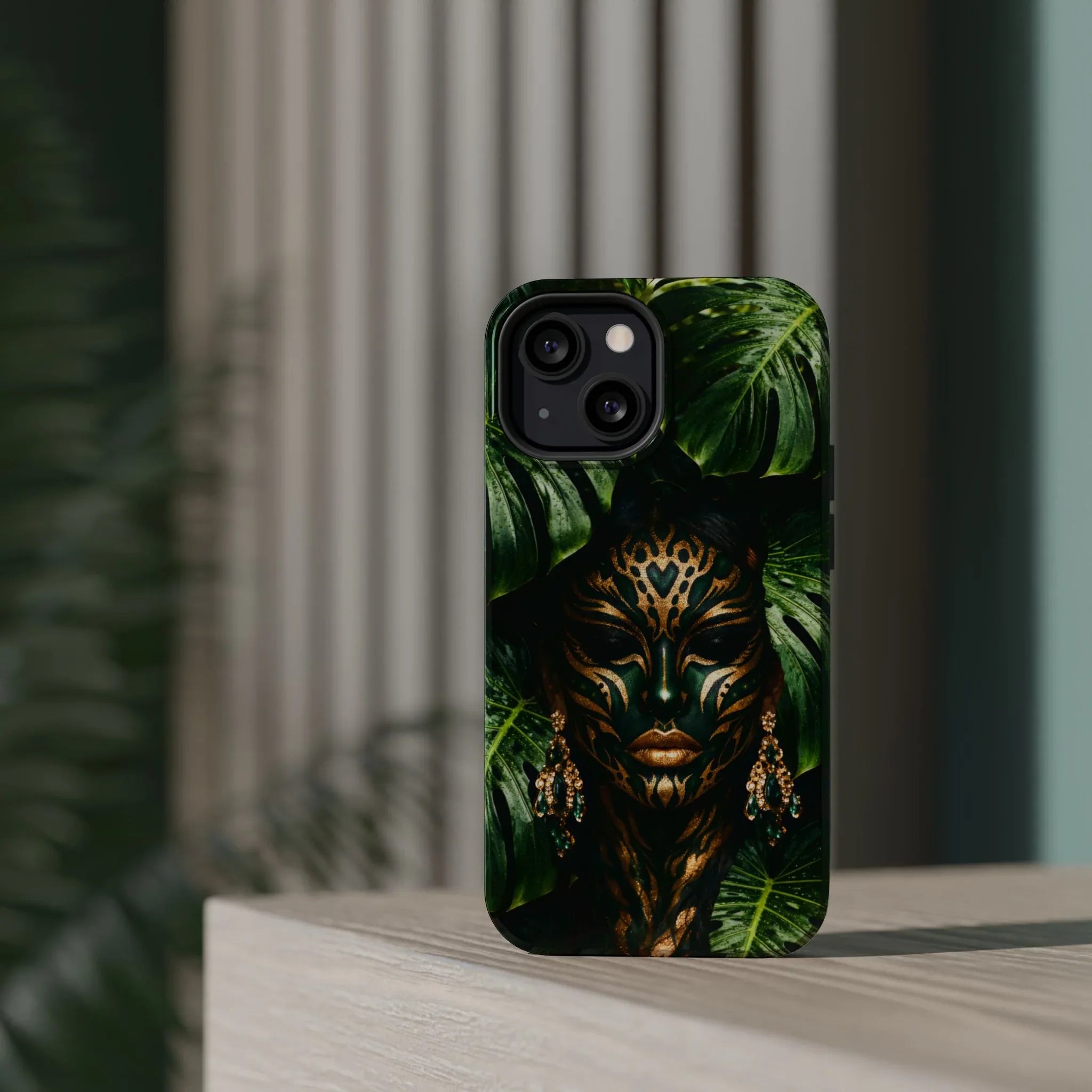 Jungle Spirit Phone Case for iPhone 11-17 - KARARMDESIGN