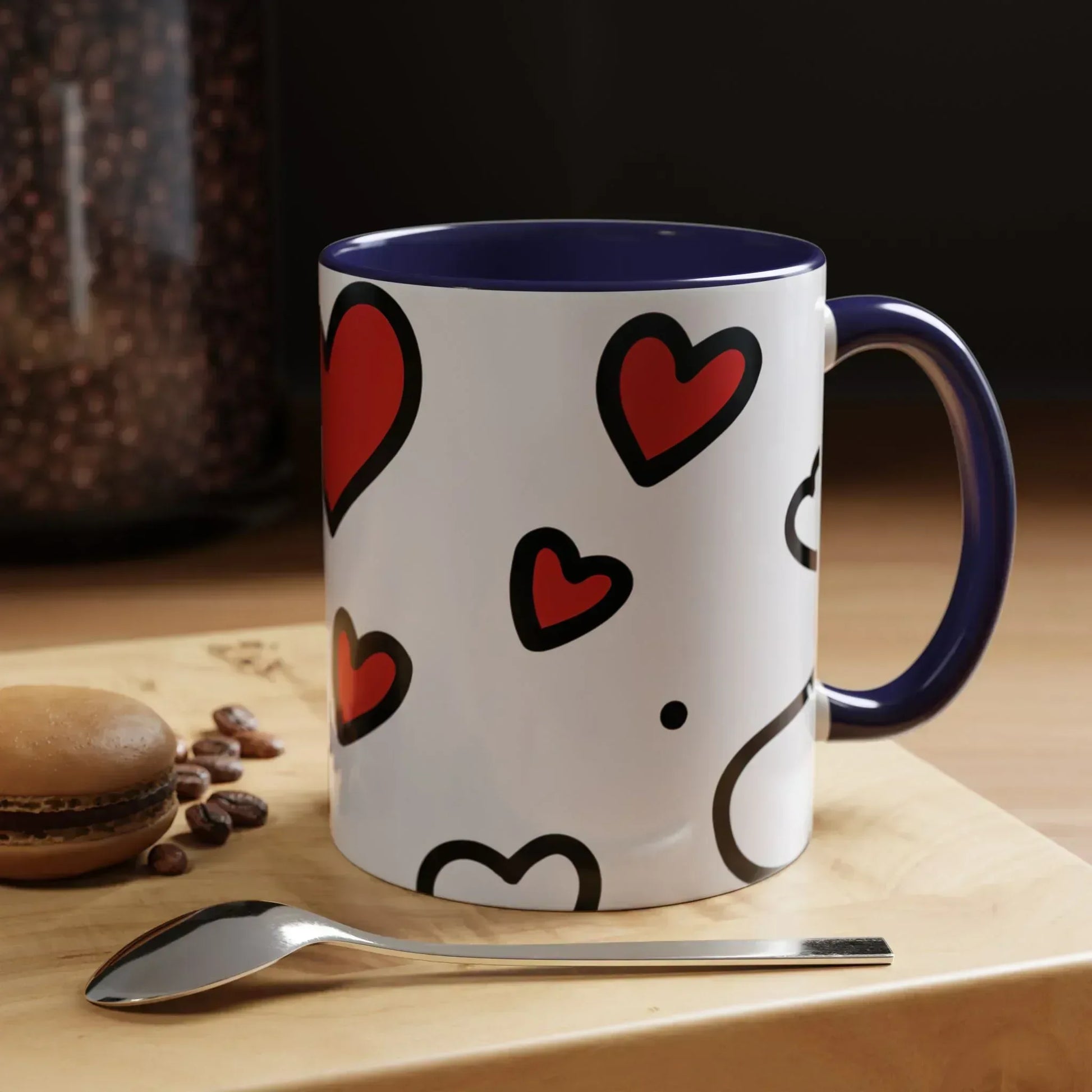 Love Overflow Mug – Accent Coffee Mug (11, 15oz) - KARARMDESIGN