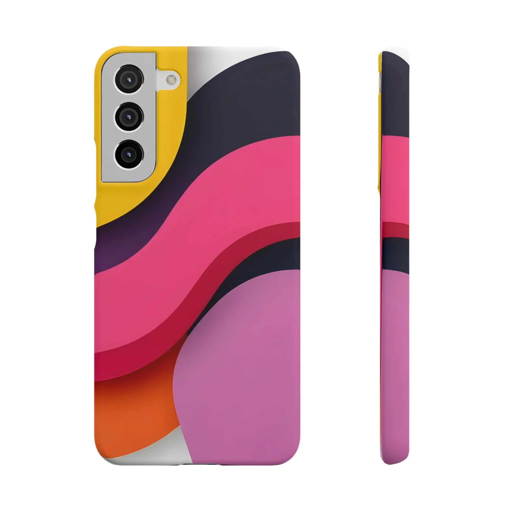 Abstract Phone Case for iPhone 11-17 and Galaxy S20-S25 - KARARMDESIGN