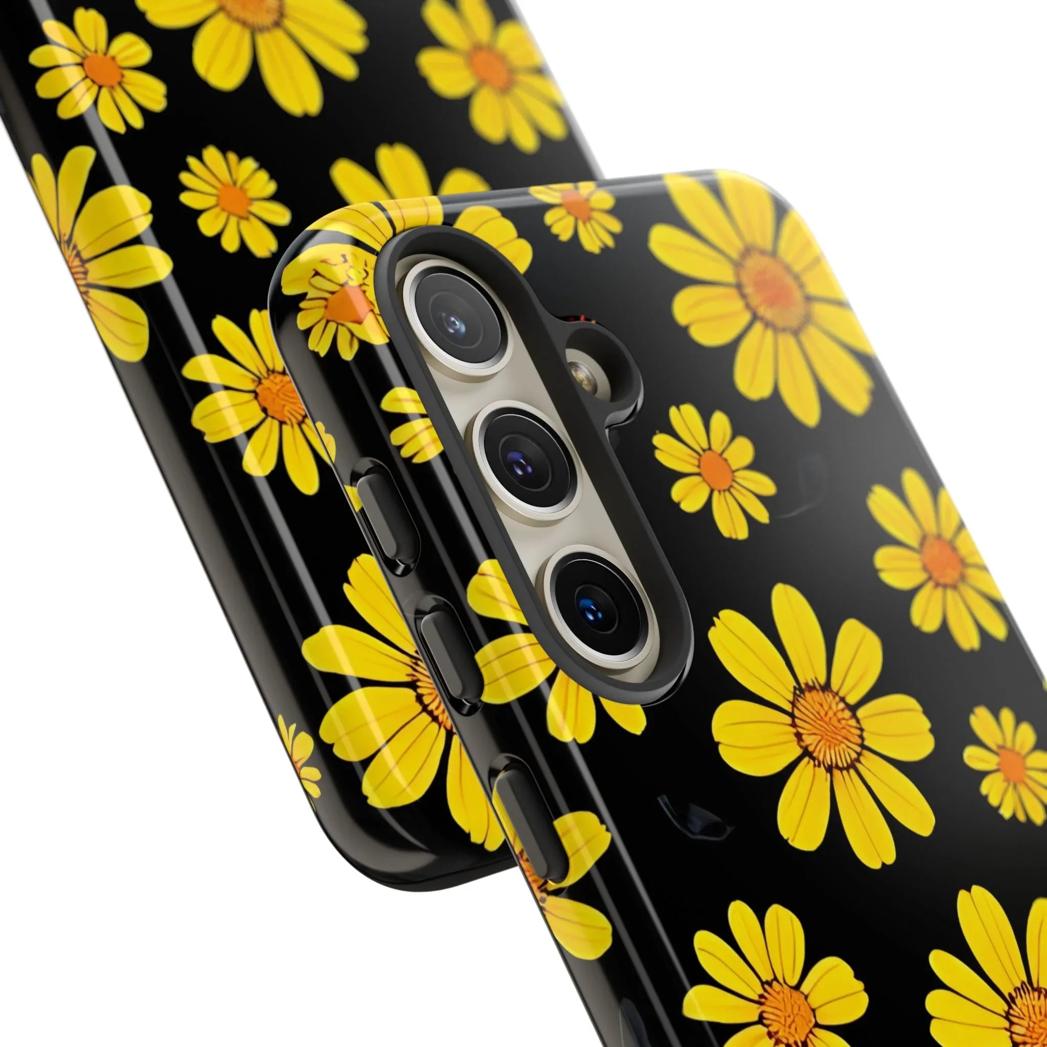 Elegant Floral Phone Case for Samsung Galaxy S20-S25 - KARARMDESIGN