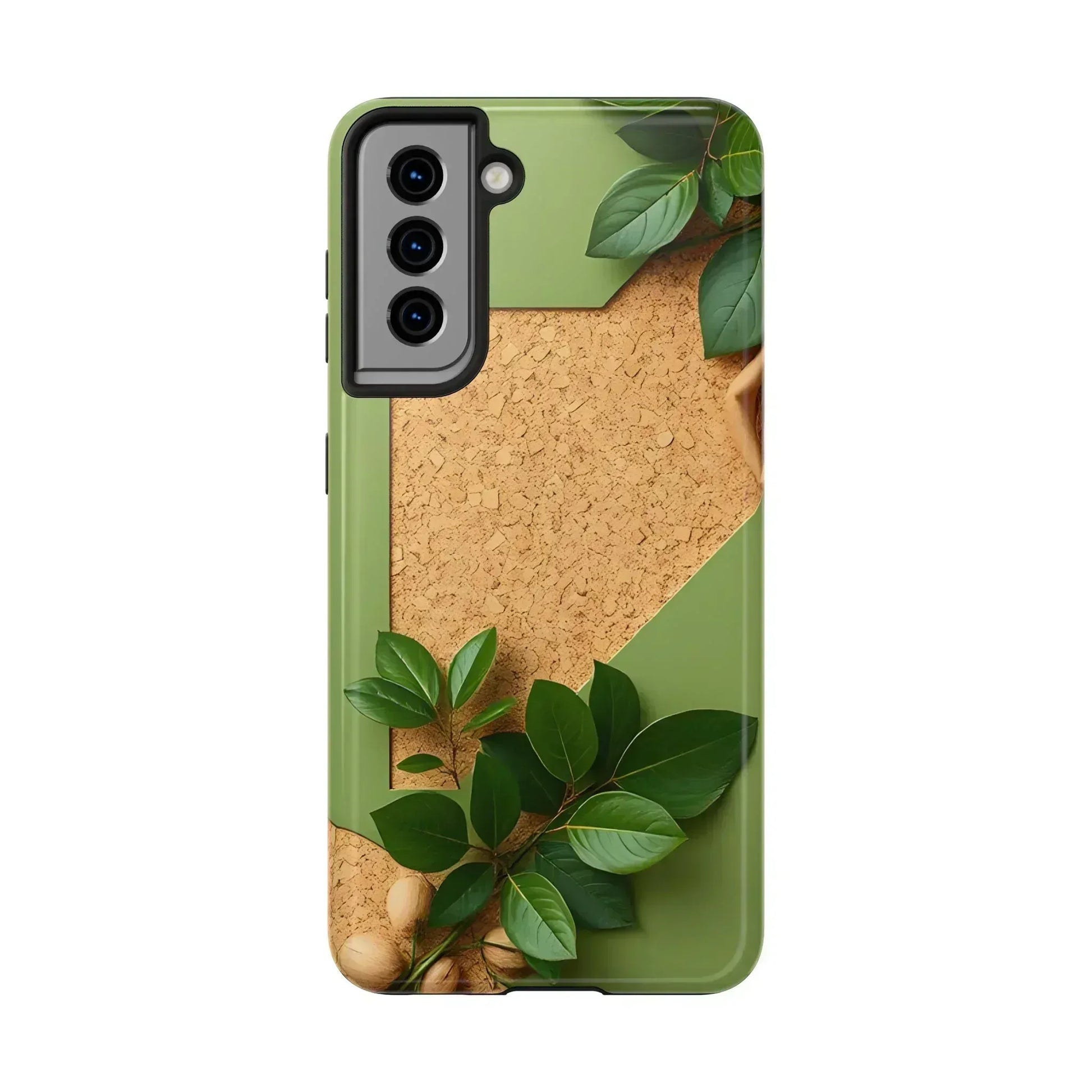 Eco-Inspired Phone Case for iPhone 11-16 and Galaxy S21-S24 - KARARMDESIGN