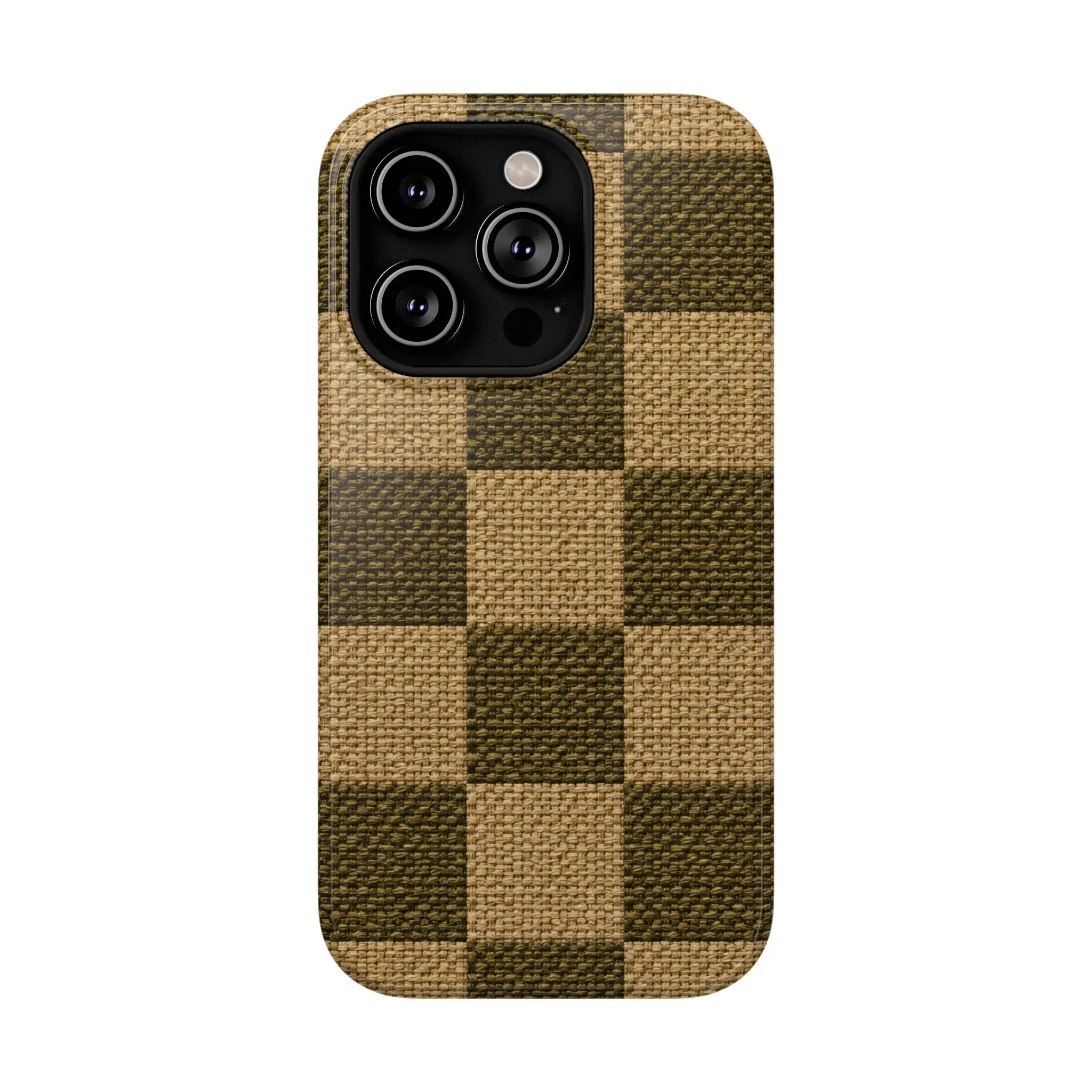Rustic Woven Phone Case for iPhone 11-17 and Galaxy S21-S22 - KARARMDESIGN