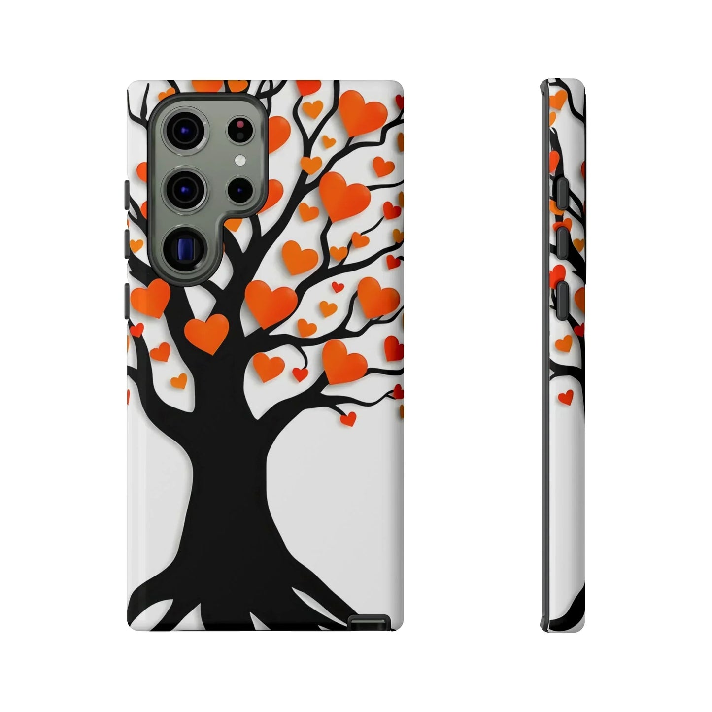 Heart Design Phone Case for iPhone 8–16 and Galaxy S10–S25 Models - KarArmDesign