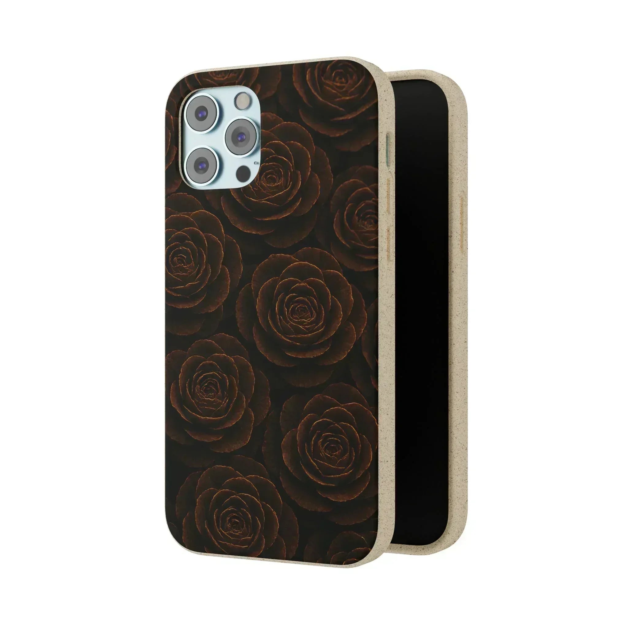 Wooden Roses Phone Case for iPhone 11-16 and Samsung Galaxy S20-S22 - KARARMDESIGN