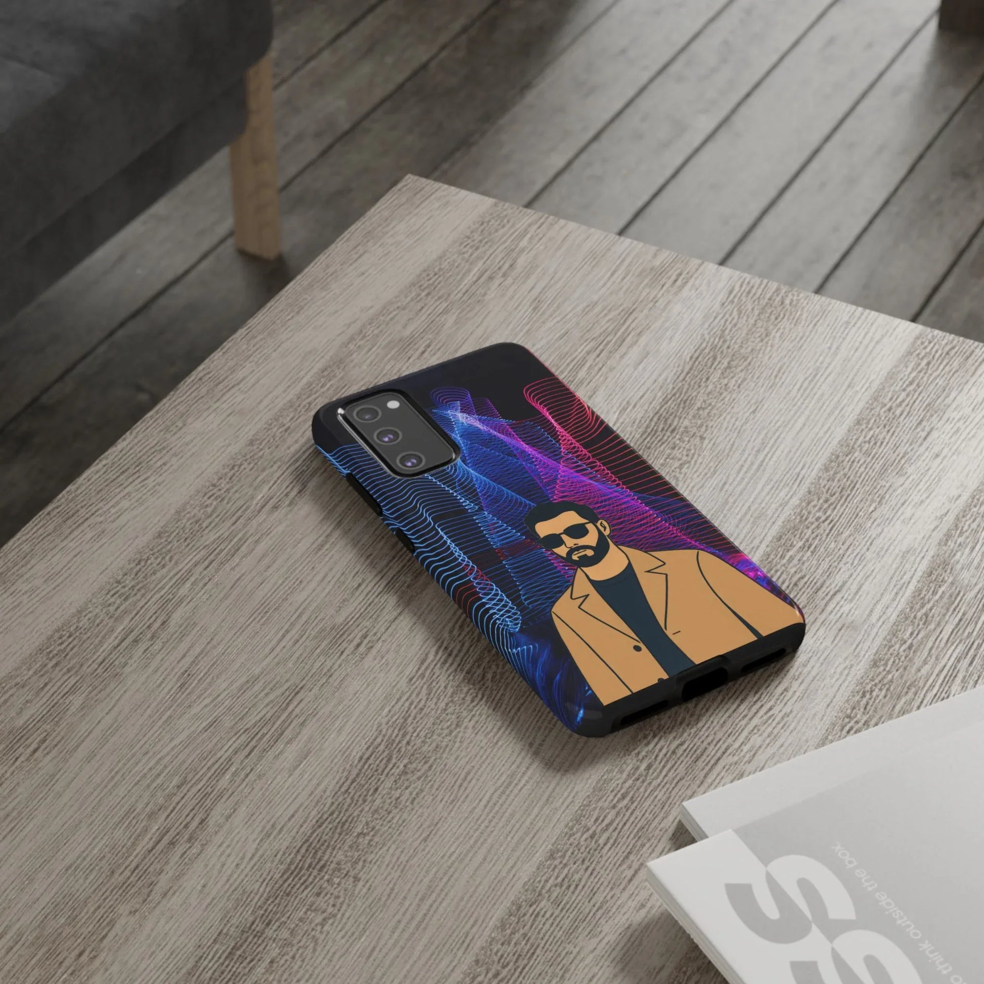 Bearded Style Phone Case for iPhone 11-17 and Galaxy S20-S25 - KARARMDESIGN