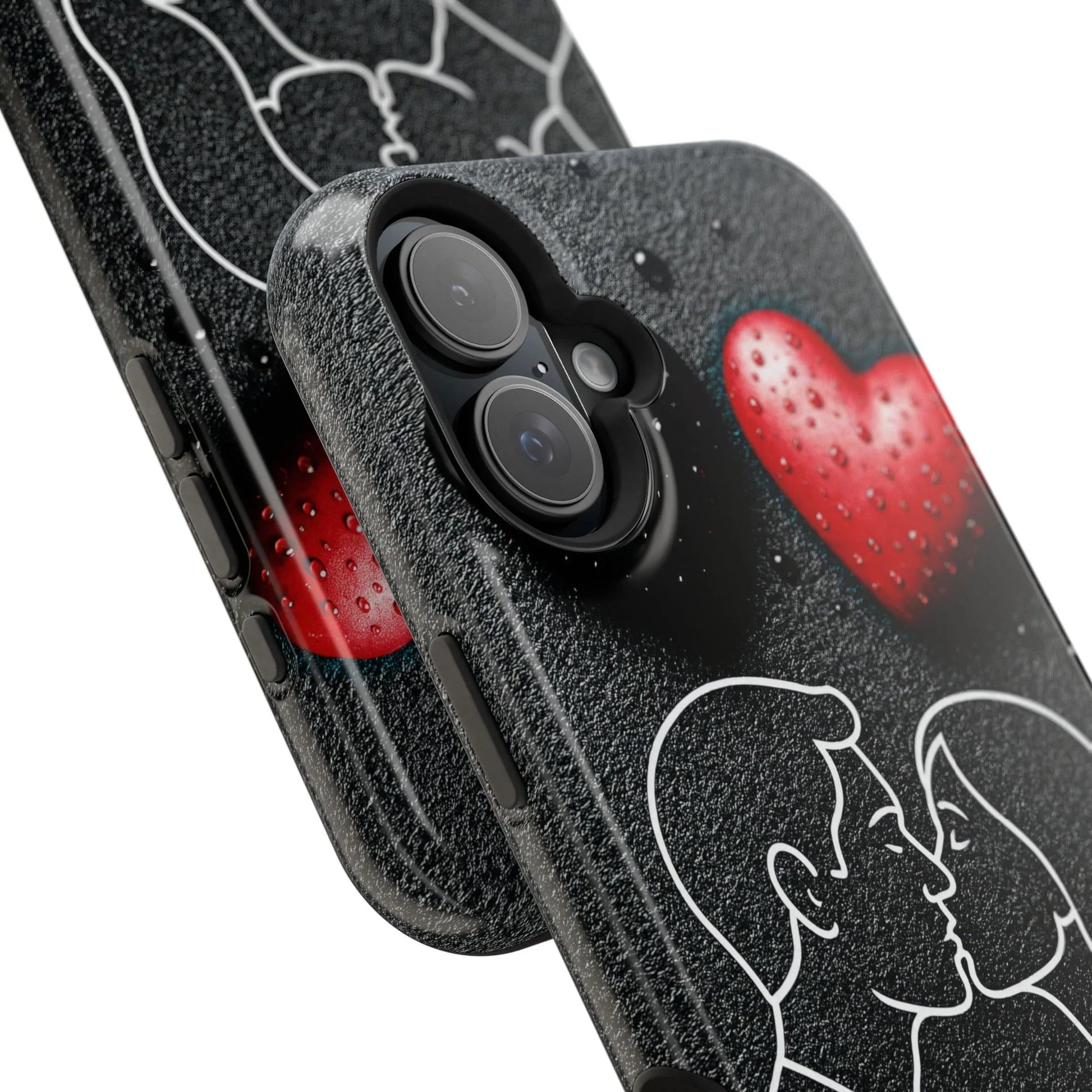 Midnight Kiss Phone Case for iPhone 13-17 - KARARMDESIGN