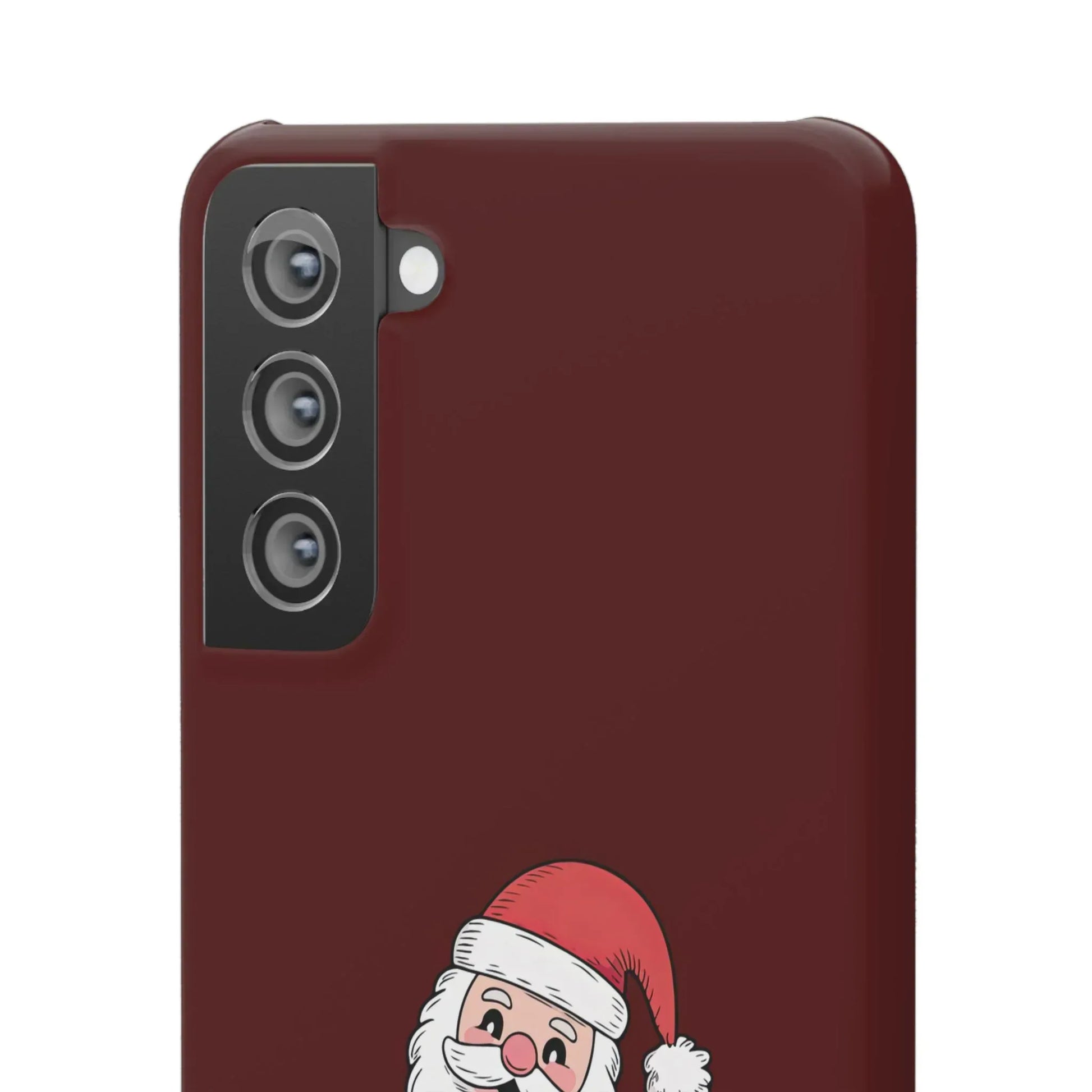 Crimson Claus Phone Case for iPhone 8-17 and Galaxy S20-S25 - KARARMDESIGN
