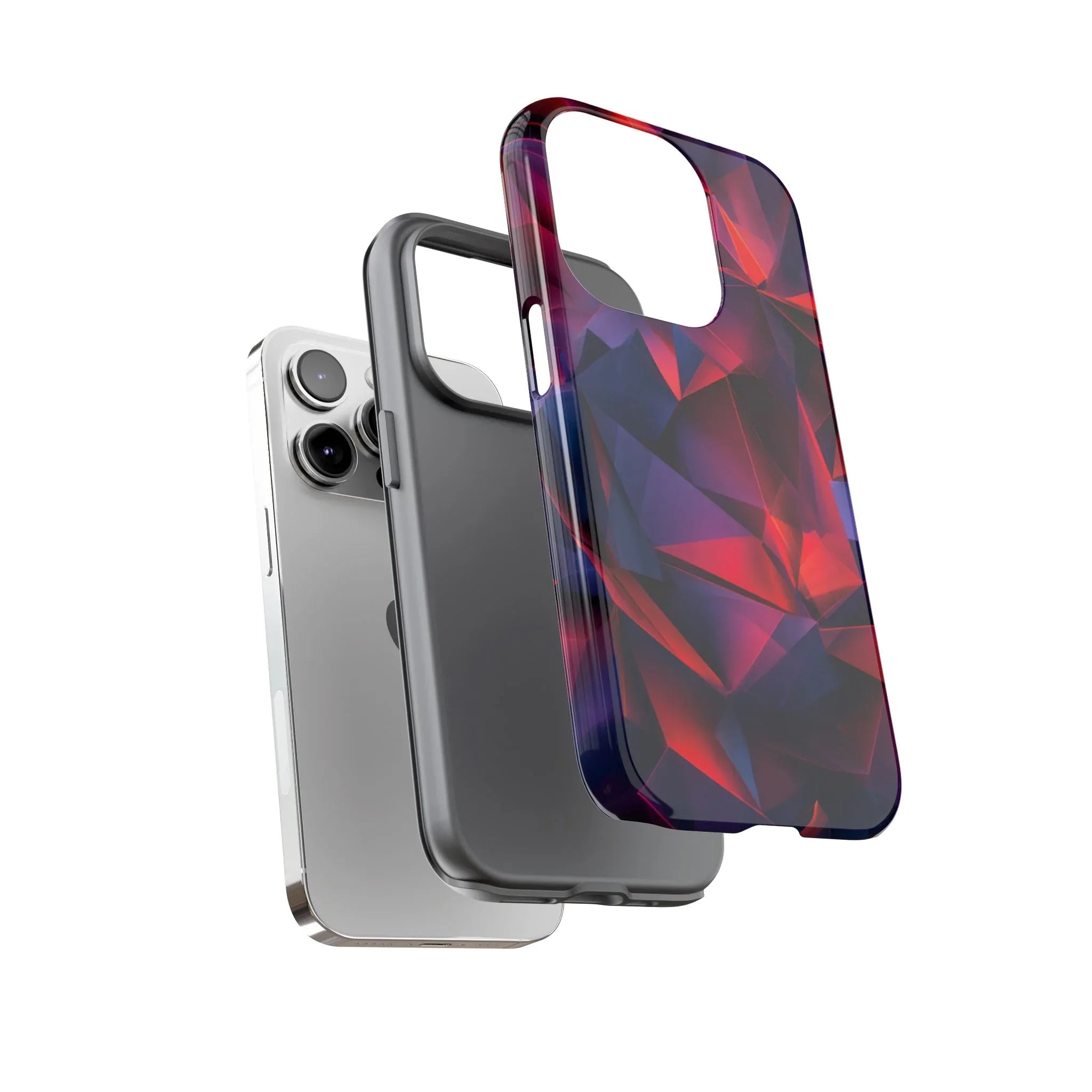 Crystalline Prism Phone Case for iPhone 8-17 and Google Pixel up to 9 - KARARMDESIGN