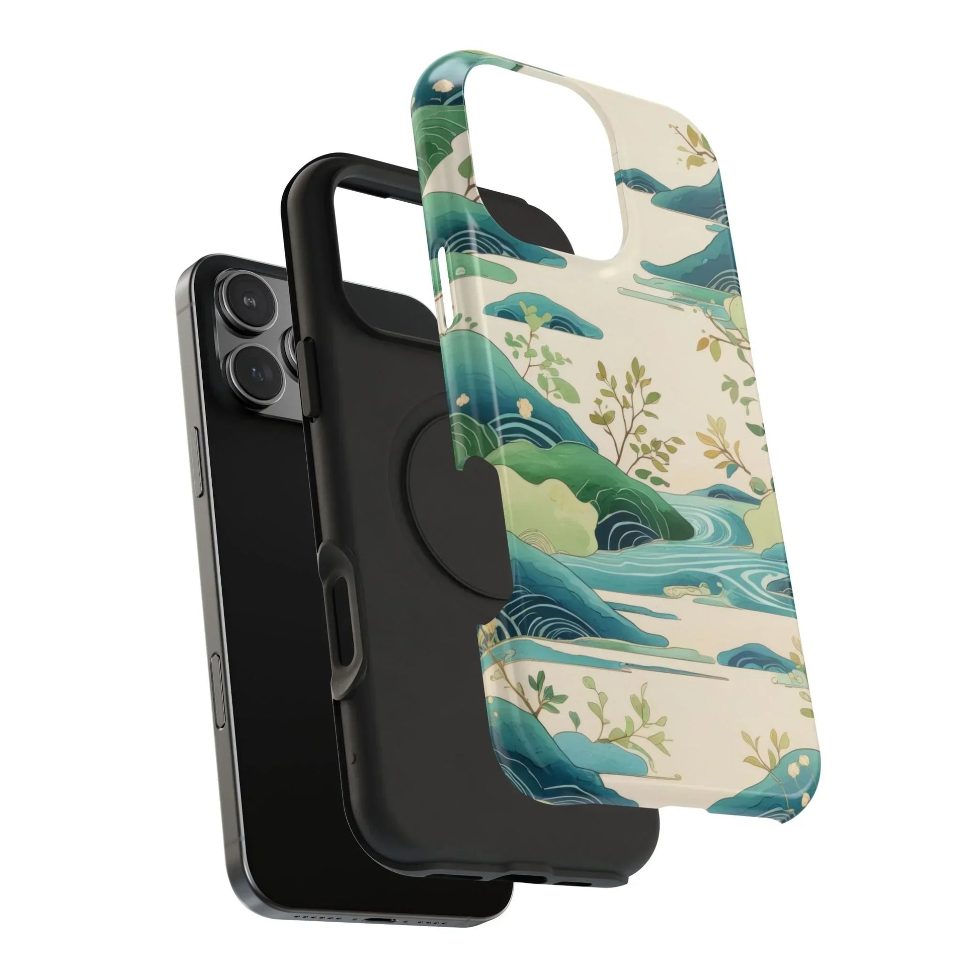 Nature Landscape Phone Case for iPhone 12-16 and Samsung Galaxy S21-S22 Models - KarArmDesign