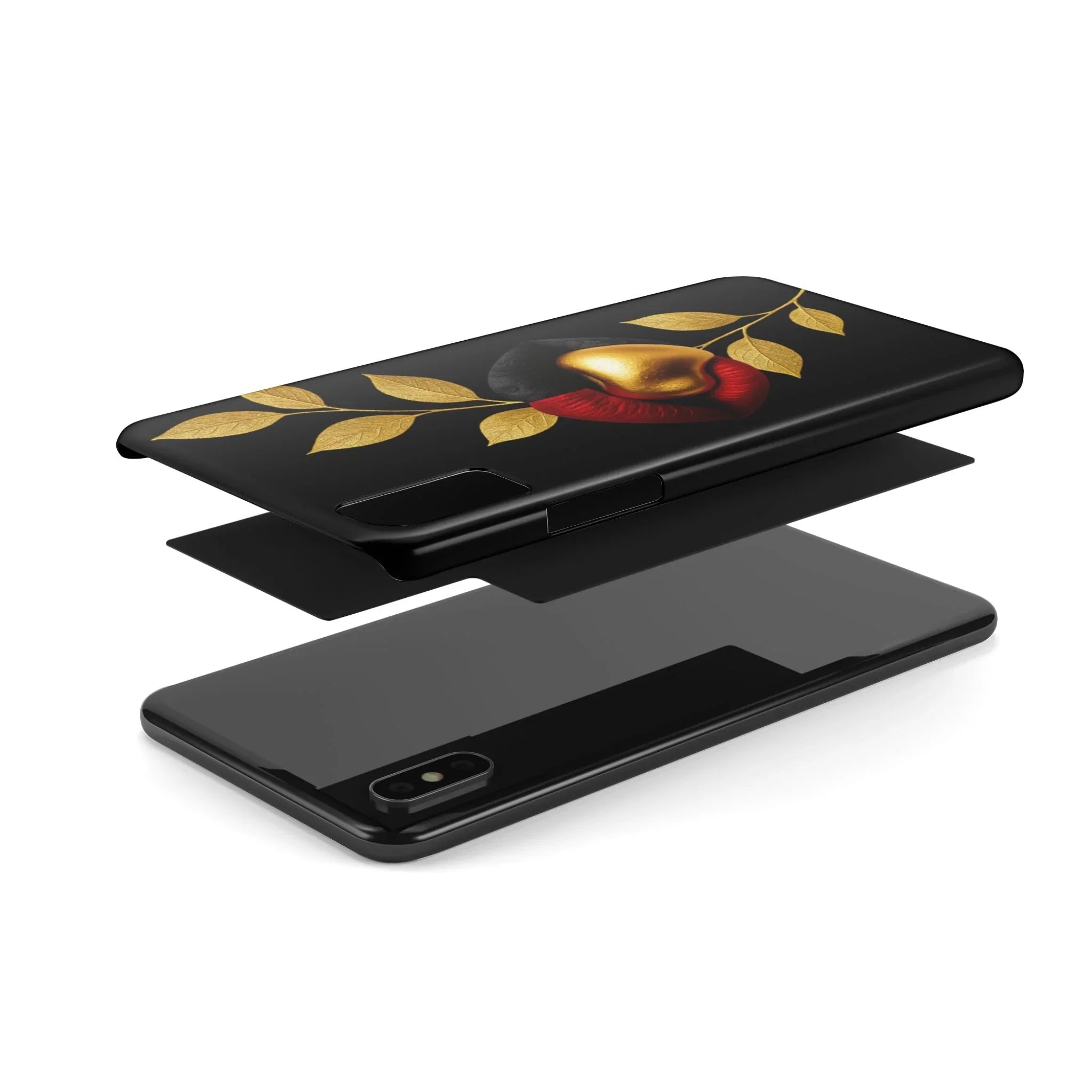 Gilded Expression Phone Case for iPhone 7-17 Models - KARARMDESIGN