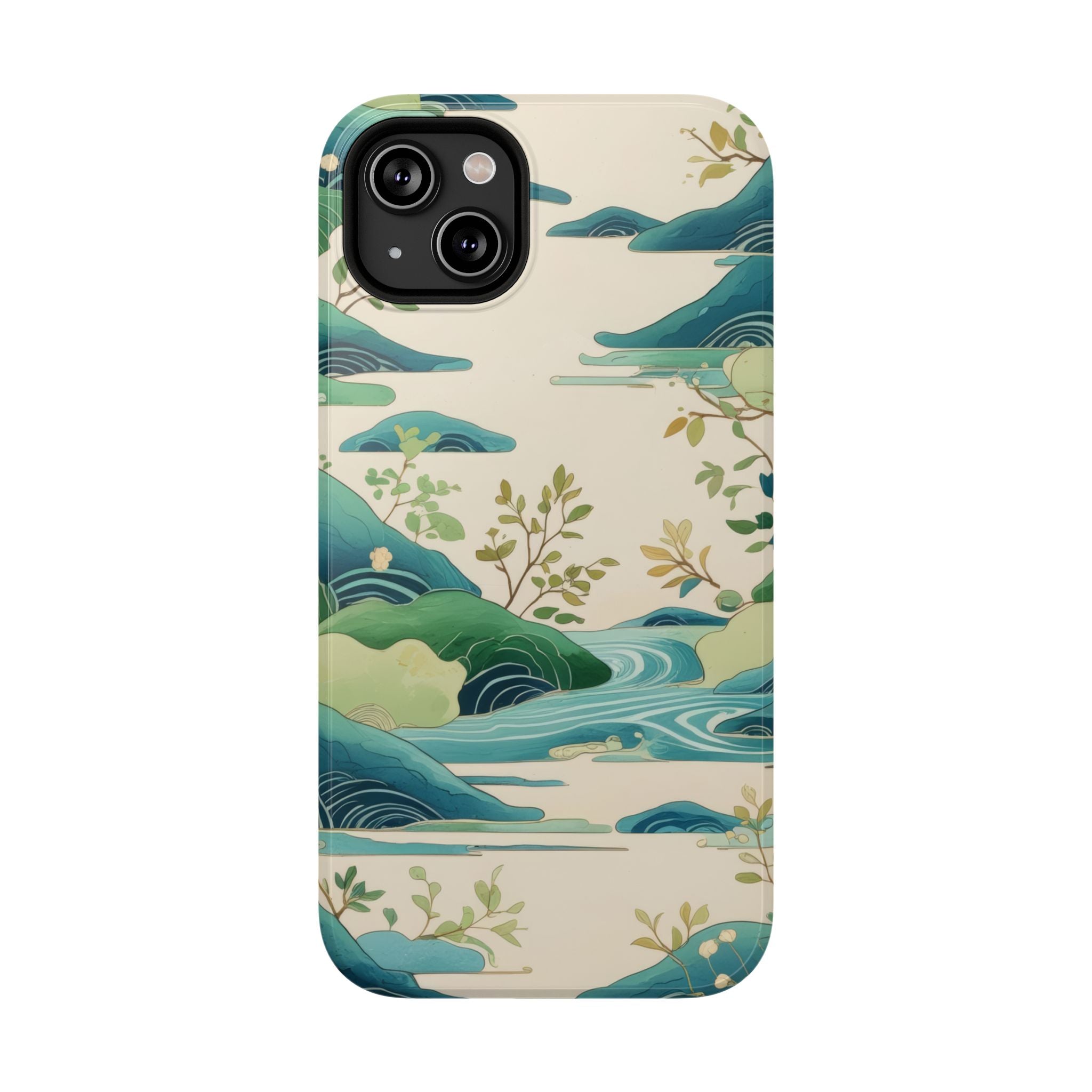 Nature Landscape Phone Case for iPhone 11-17 and Galaxy S22-S26