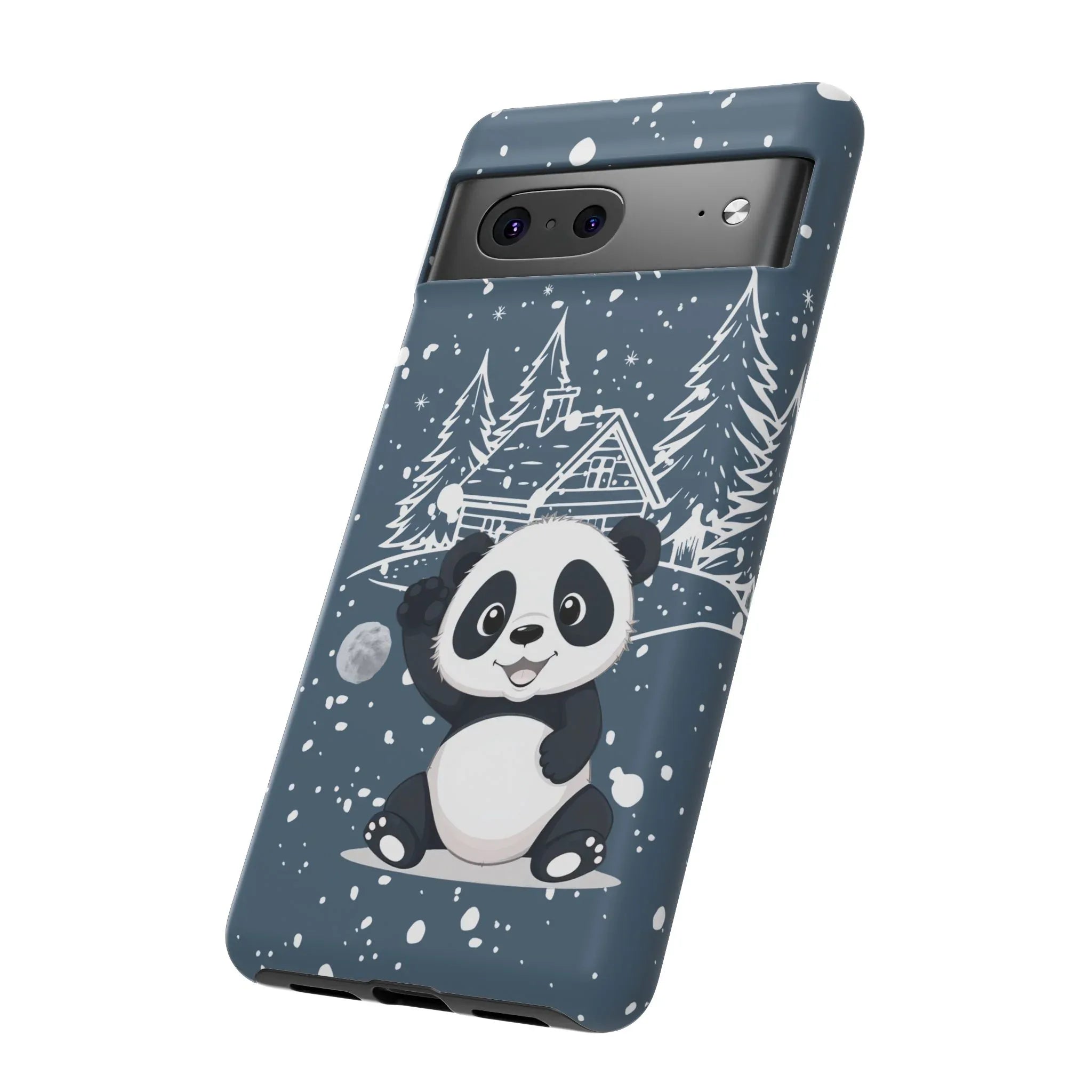 Cute Panda Phone Case for Samsung Galaxy and Google Pixel - KARARMDESIGN