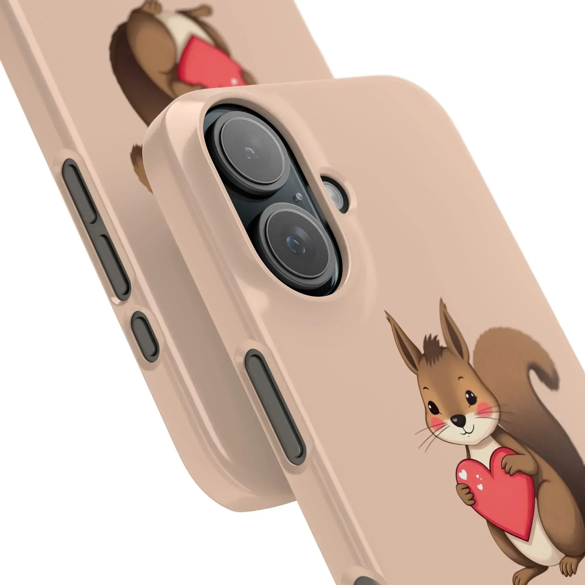 Cute Squirrel Phone Case for iPhone 11-17 - KARARMDESIGN